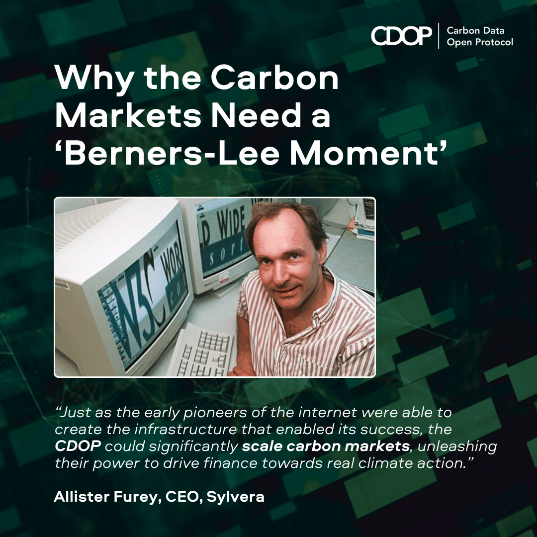 Carbon Markets Need a Berners-Lee Moment for Data Standardization
