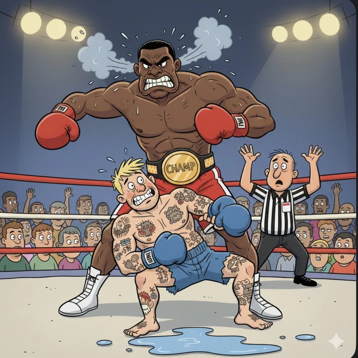 Anthony Joshua vs. Jake Paul… ‘eh