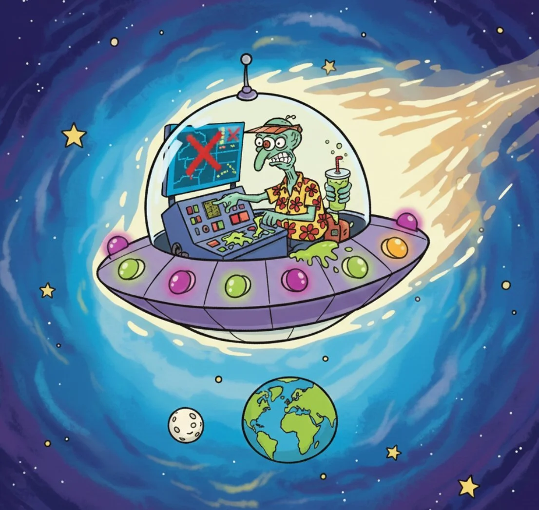 The Alien Comet Rips Past!