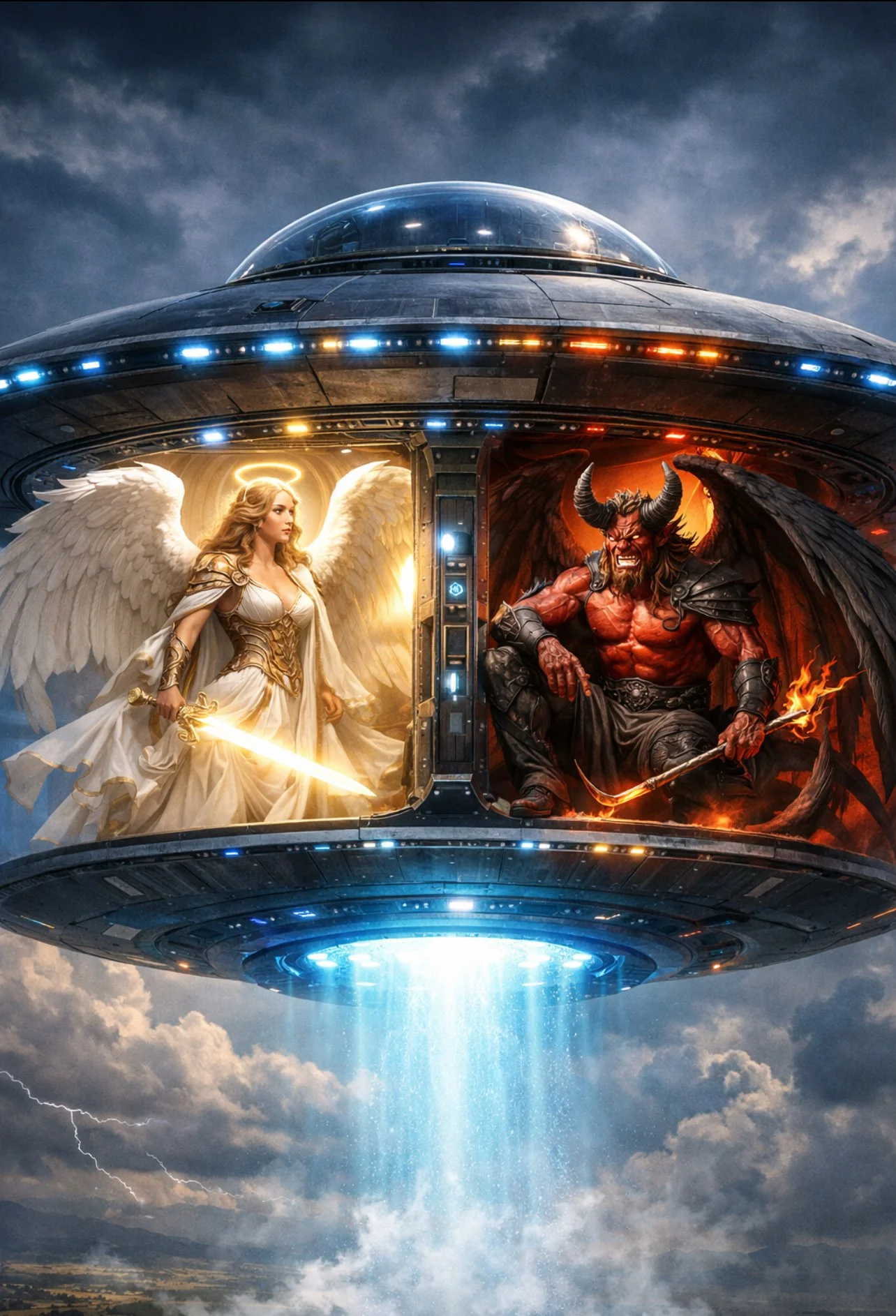 Angels and demons: the relentless battle to occupy the human mind