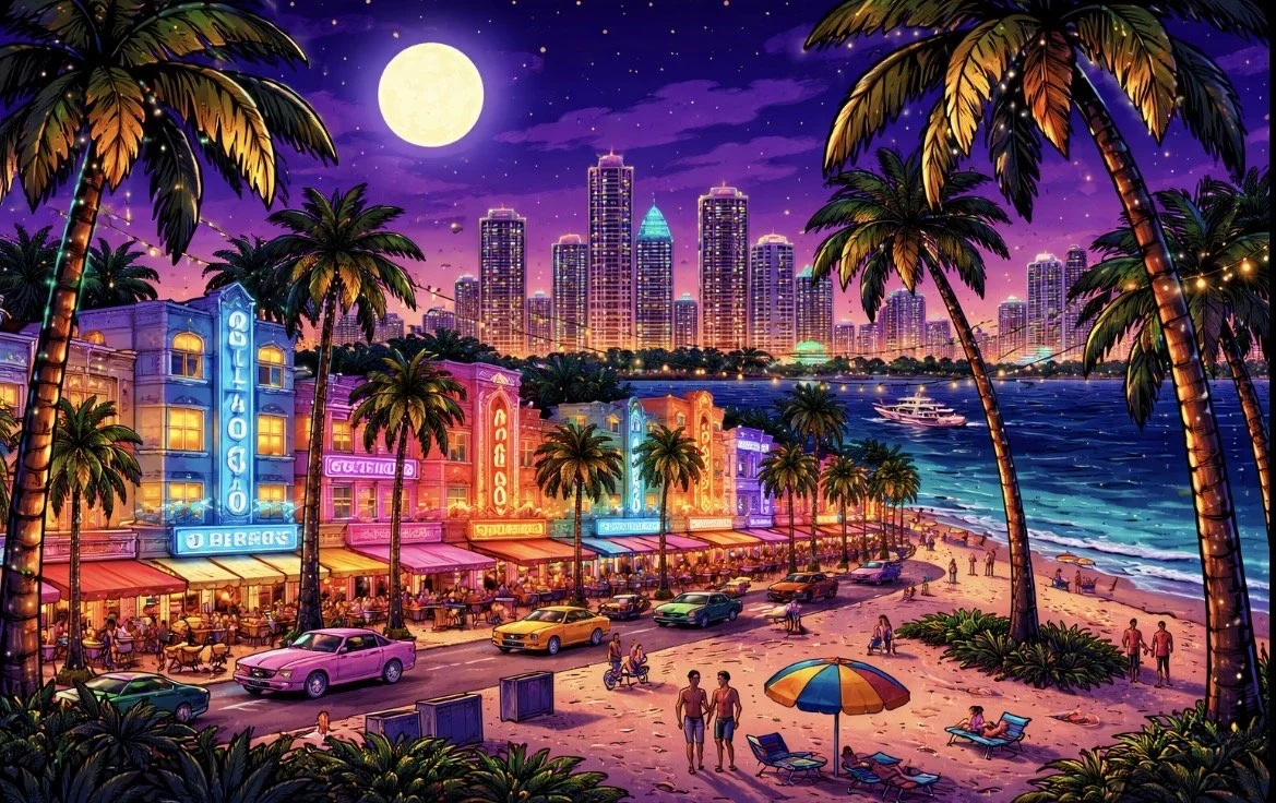 Miami Nights and Strange Happenings By the Ocean