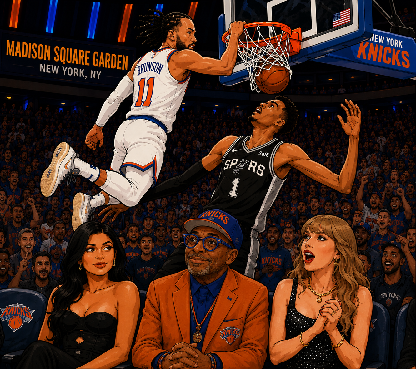 Madison Square Garden will be Crazy Tonight