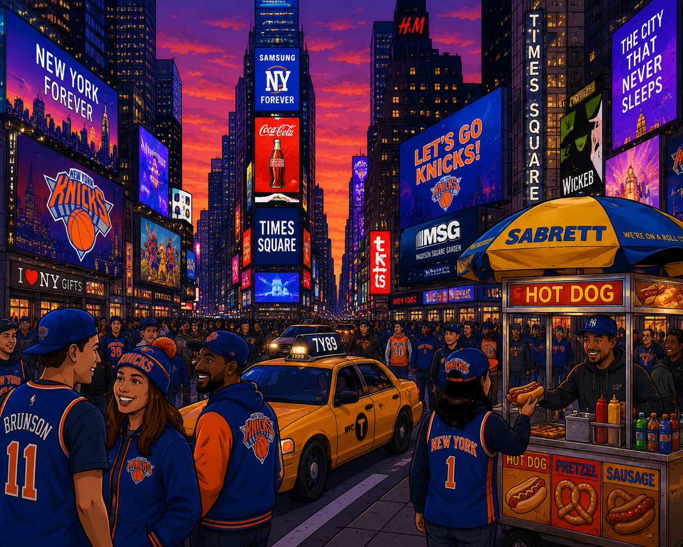 What is Happening? The Knicks Fall at the Garden. Weird Things Happen on Full Moons. Must have Been a Full Moon Somewhere in the World
