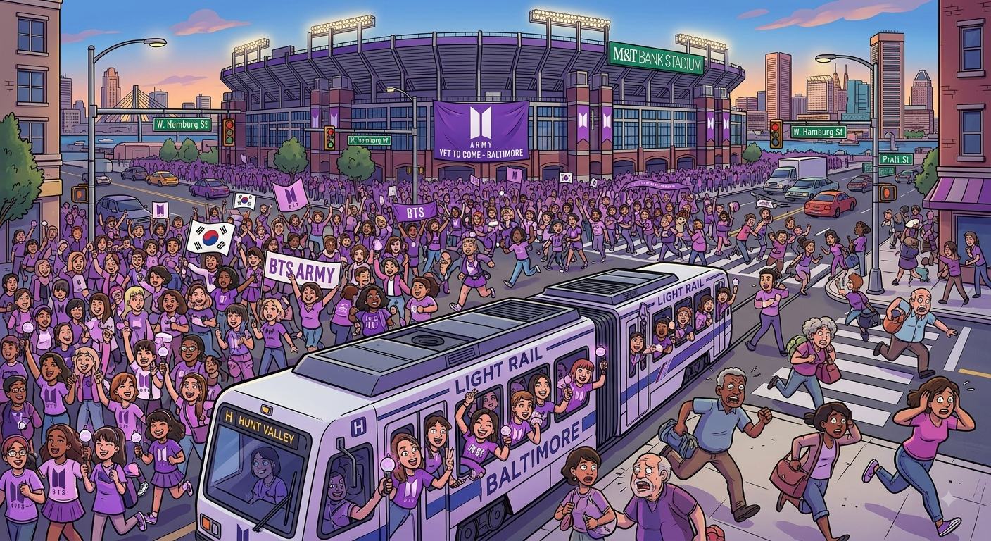 So Many Teenage Girls Invade Baltimore the Mayor Declares a State of Emergency