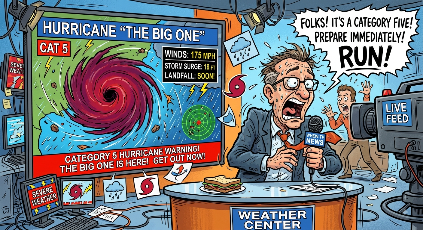 Weather Alert- Florida TV Networks Buy Pre-Packaged Hurricanes