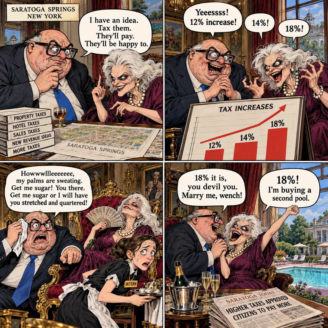 Saratoga Springs Eyes 18% Property Tax Increase - Fwoooooooooo!