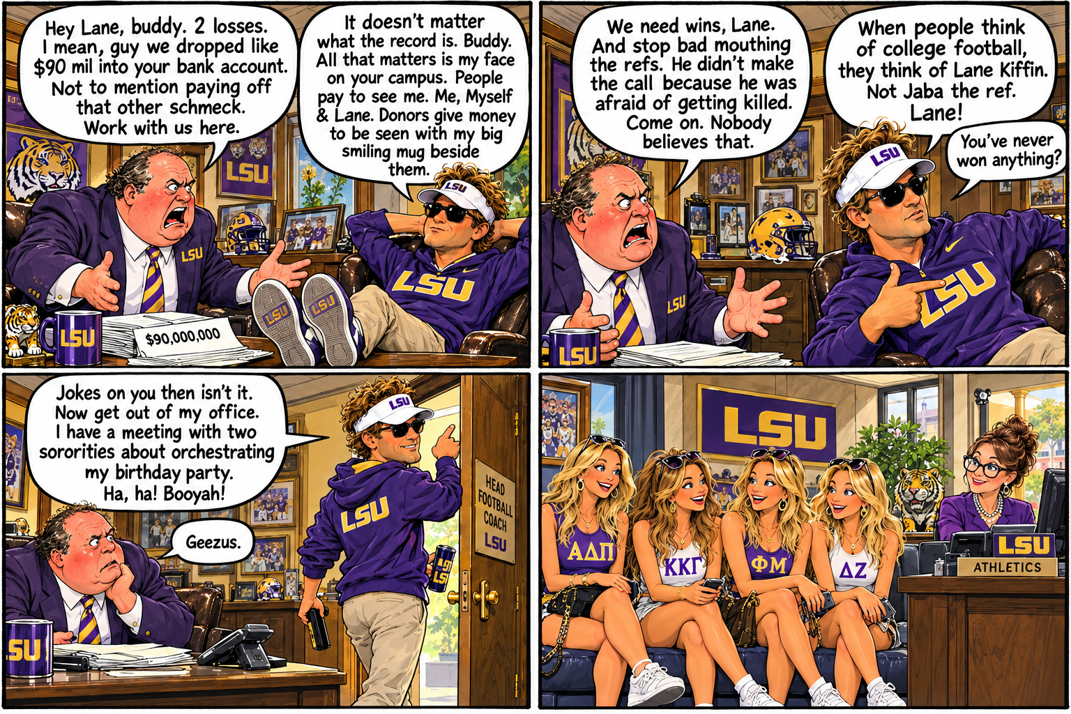 The Delusional World of Lane Kiffin and the LSU Debacle