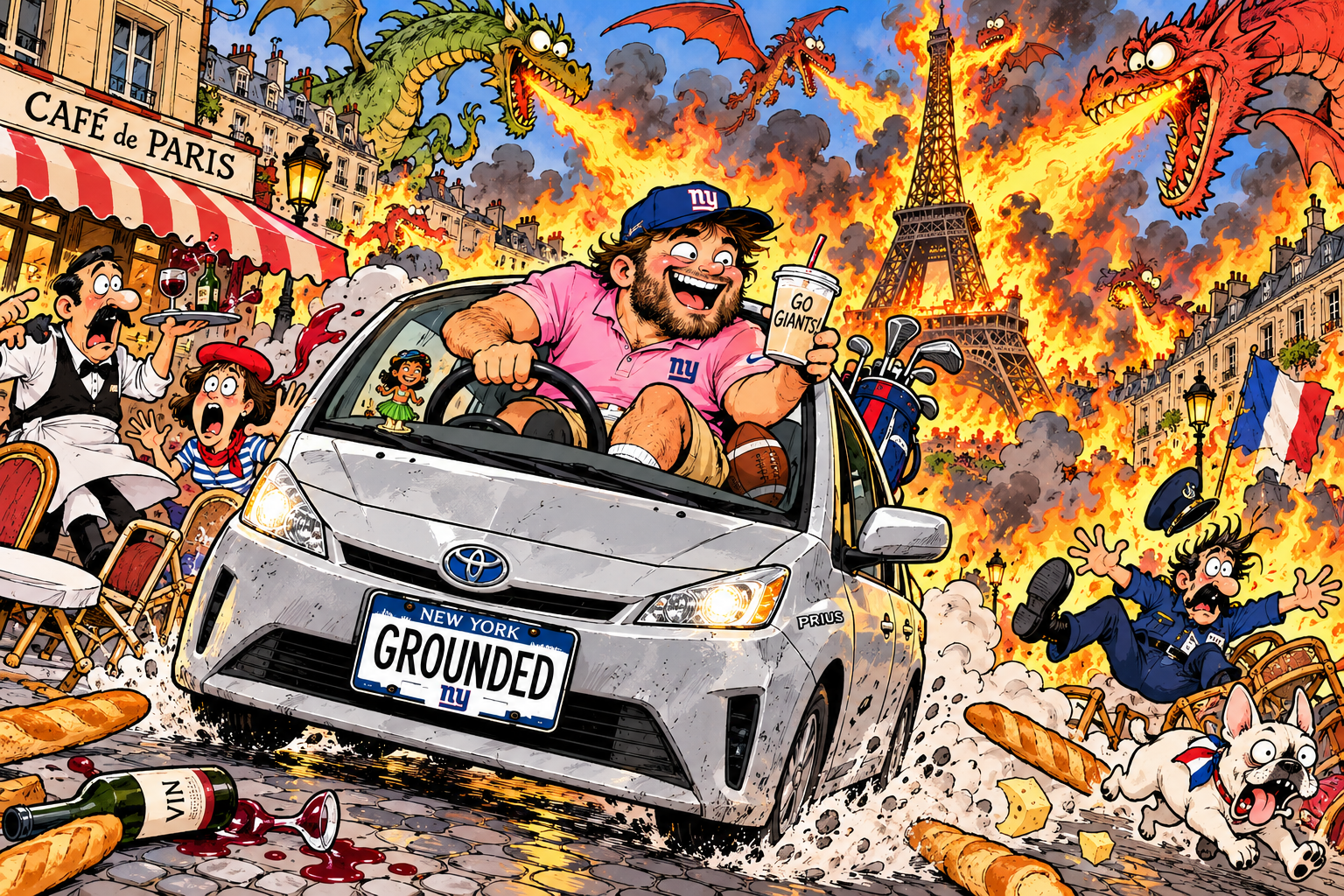 Rioters in France Burn Landmarks and Loot Businesses After Skattebo gets Benched