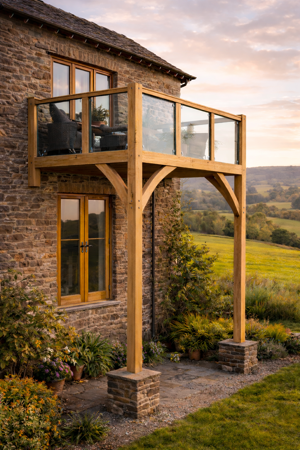 Why Oak Frame Balconies Are Transforming Homes in Devon, Cornwall &amp; Somerset