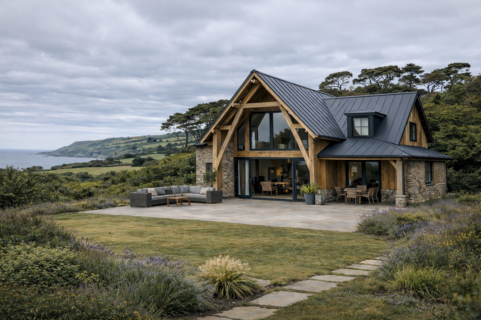 Oak Frame Buildings in Devon, Cornwall &amp; Somerset: The Complete Guide to Bespoke Craftsmanship