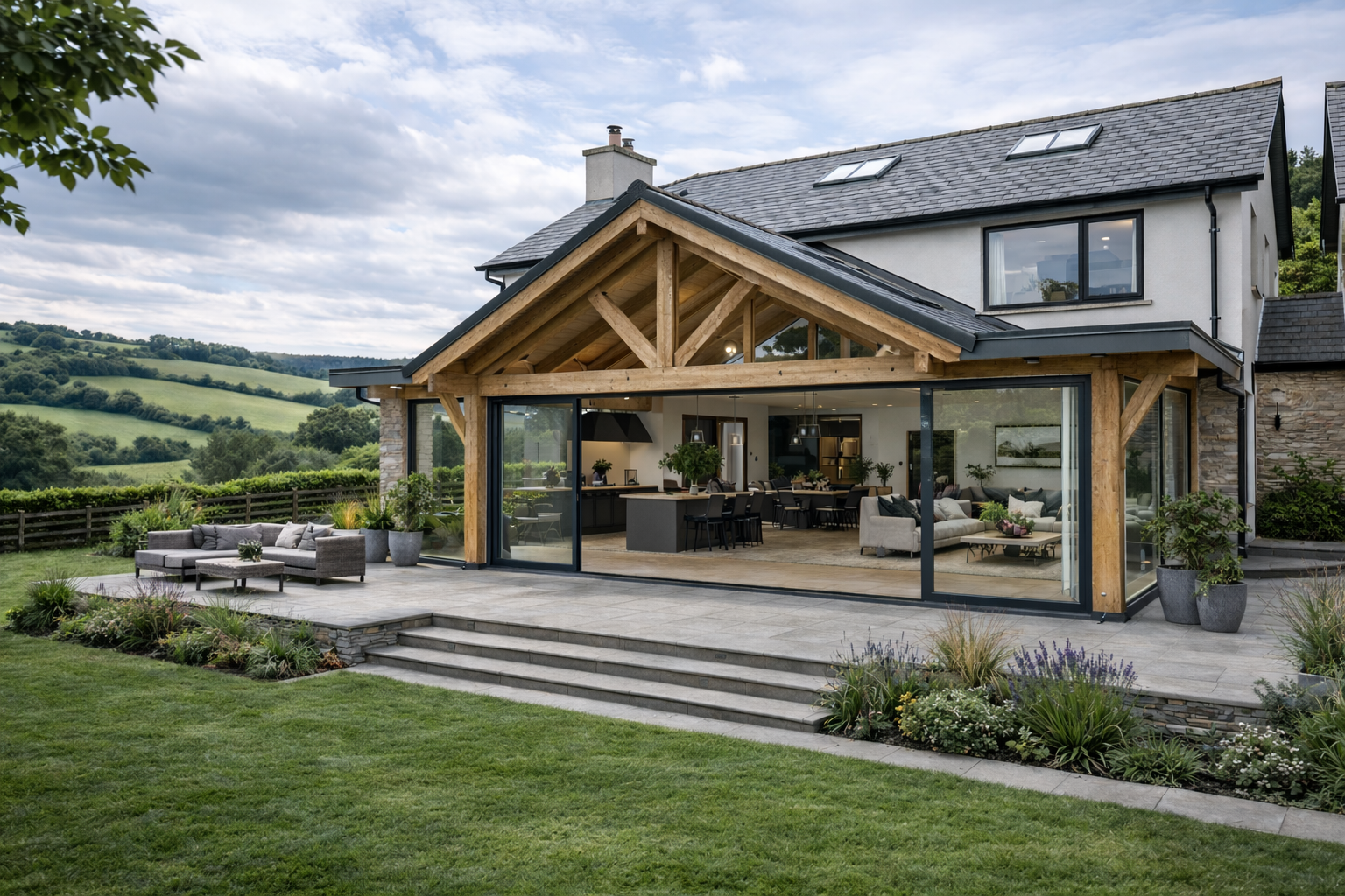 Best Designs for Oak Frame Extensions in Devon