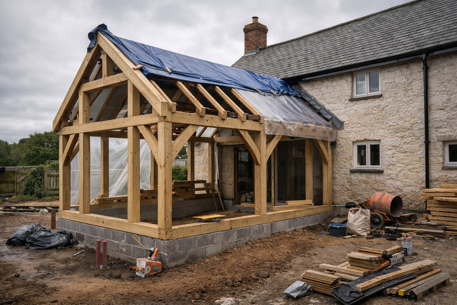 5 Mistakes to Avoid When Building an Oak Frame Extension in Devon