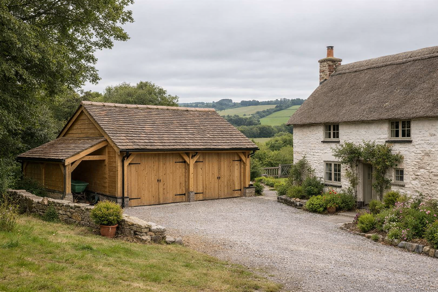 Do You Need Planning Permission for an Oak Frame Garage in Devon?