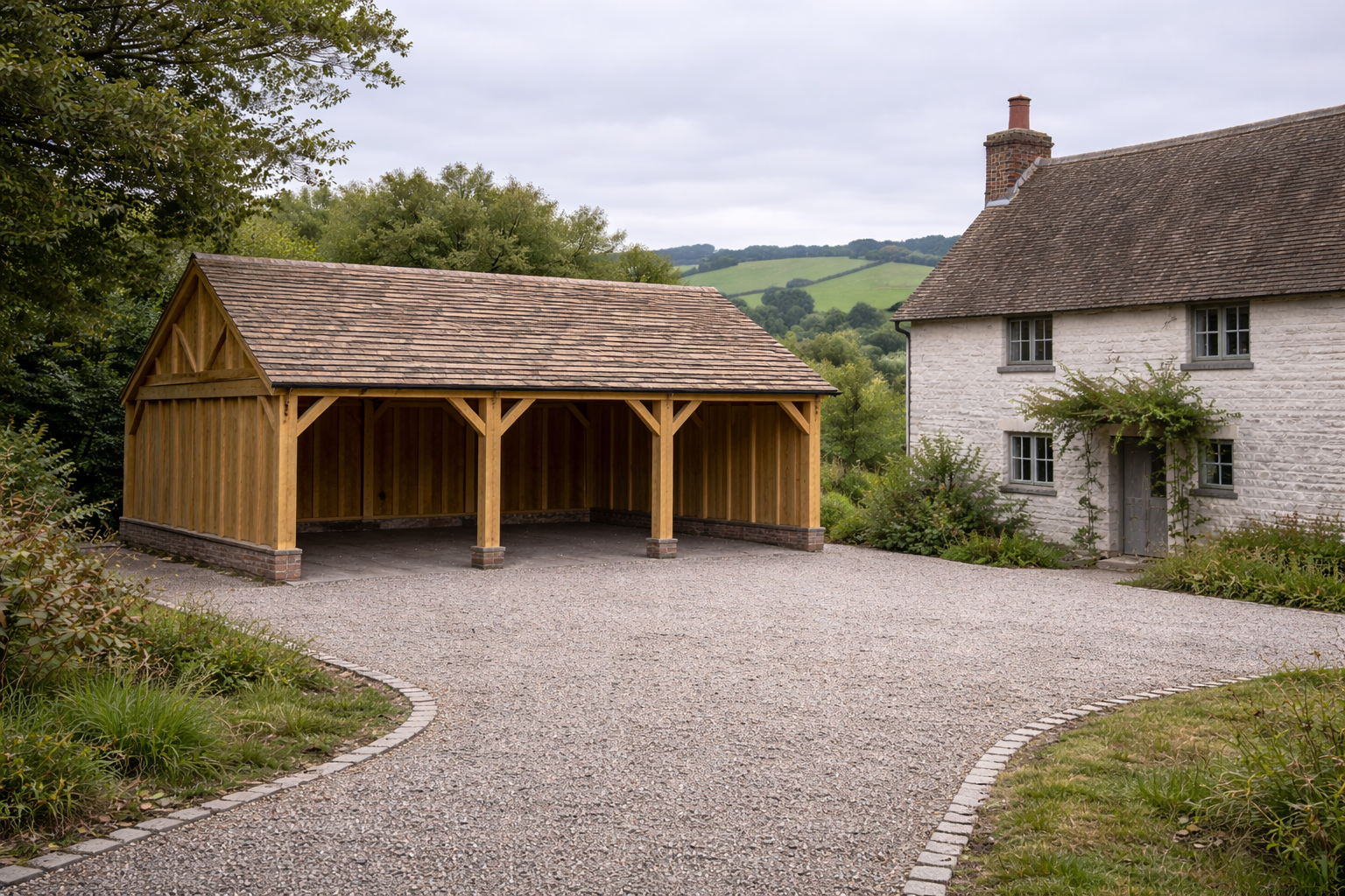 What Size Should Your Oak Frame Garage Be? Design Guide for Devon Properties