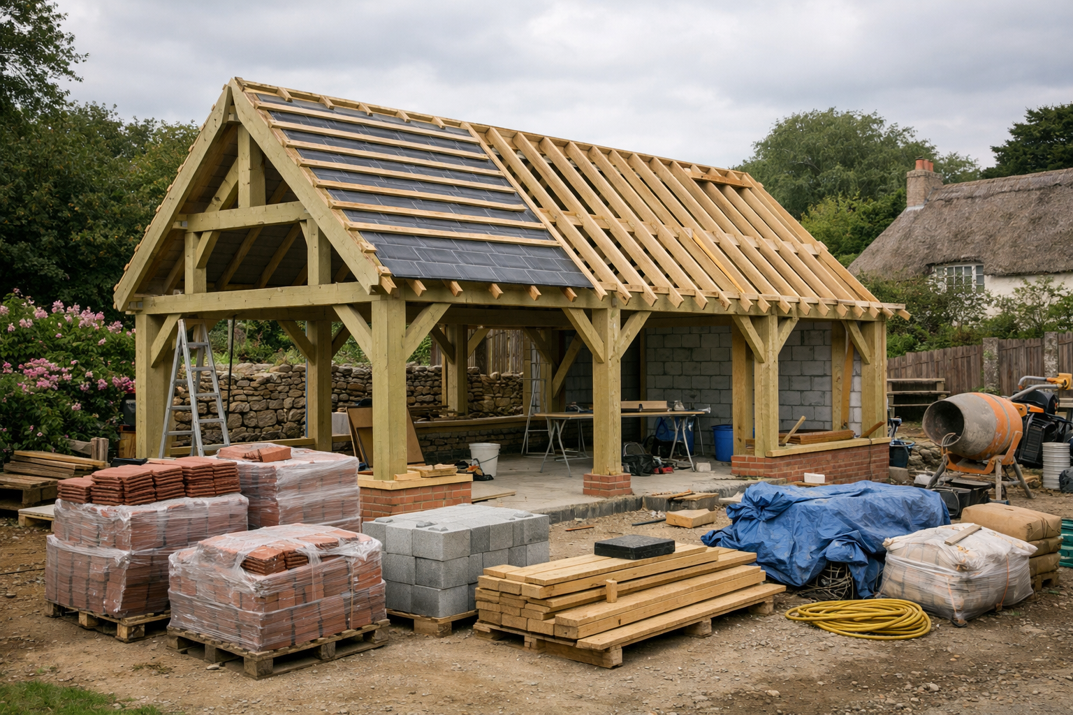 How Much Does an Oak Frame Outbuilding Cost in Devon?
