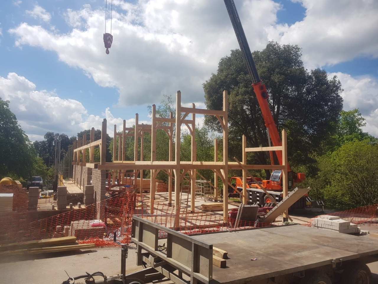 Post and Beam barn — ROWAN OAK TIMBER FRAMING