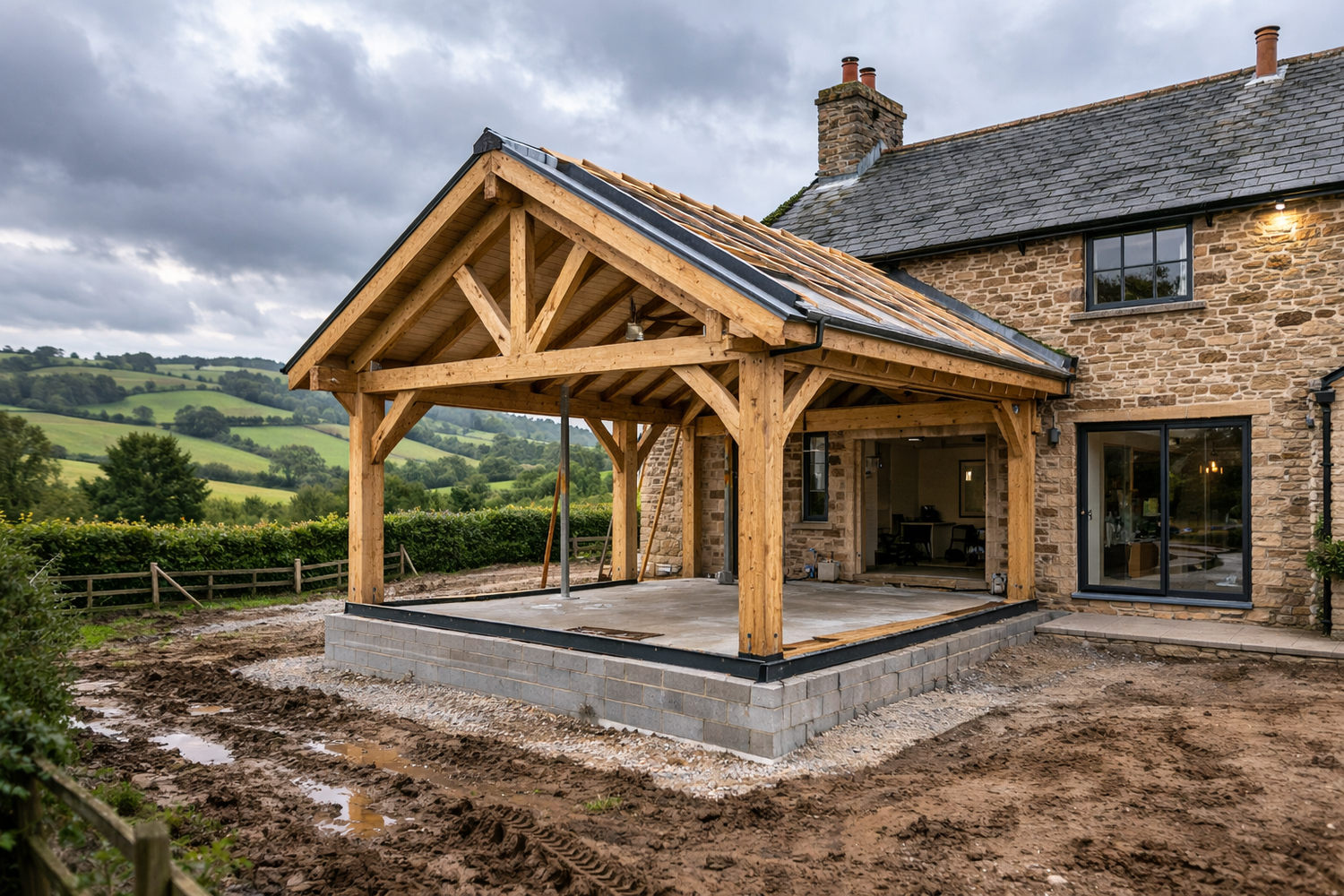 Oak Frame Extensions in Devon – Complete Guide for Homeowners — ROWAN ...