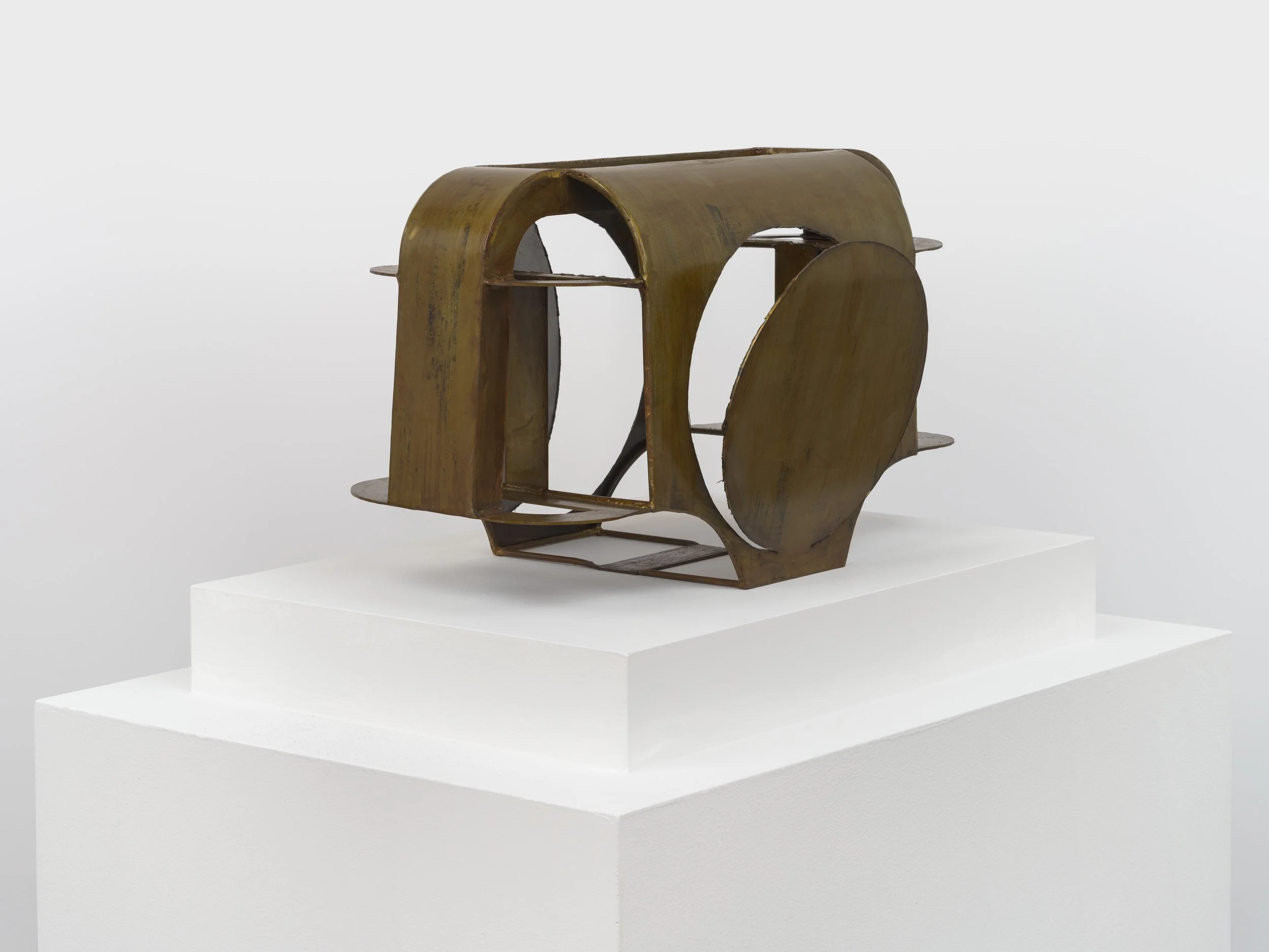 Nicholas Sullivan                                              Forever, 2026                                                     Steel, Solvent Paint                                               26 1/2 x 16 x 18"