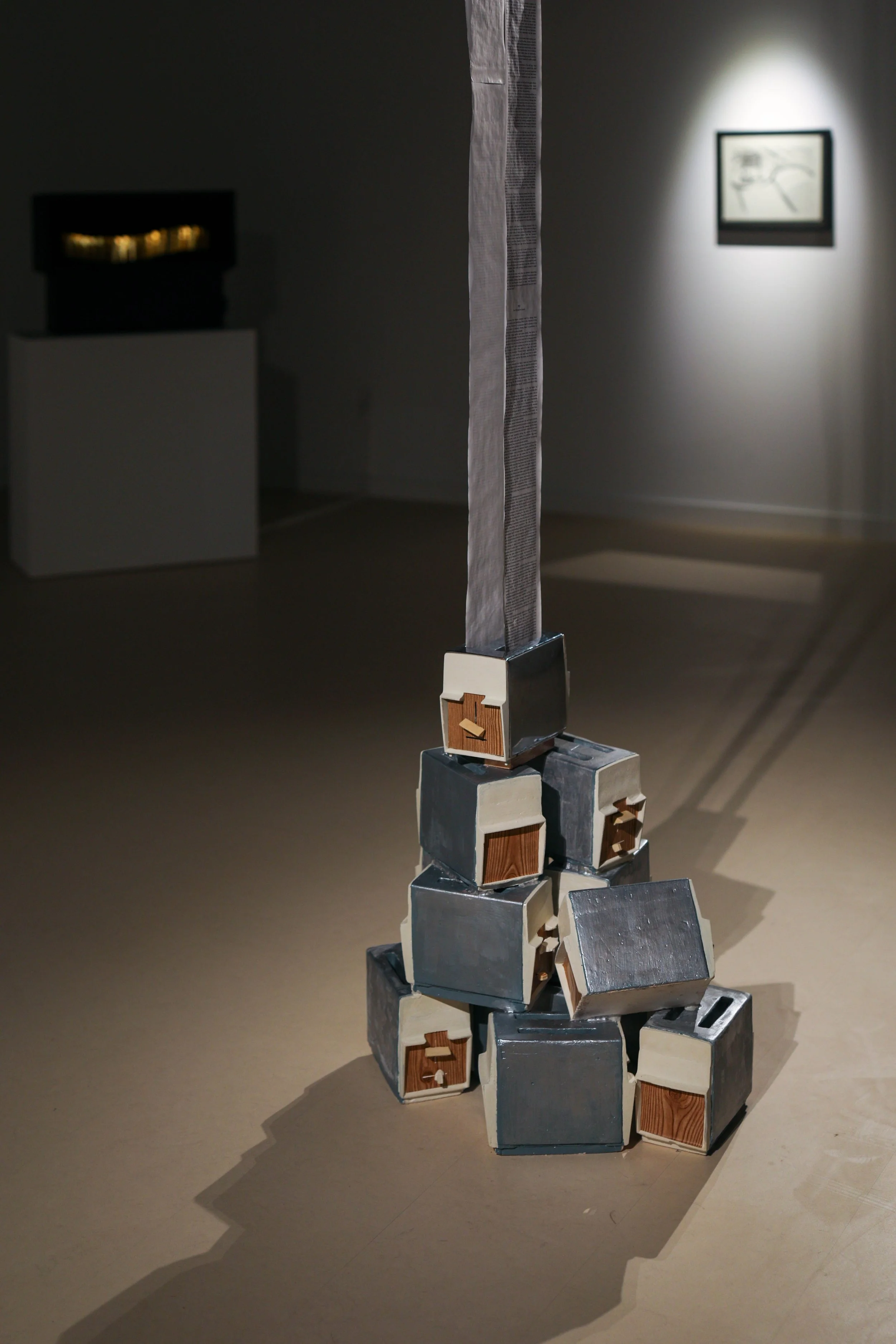 Installation view of Becky Sellinger's solo exhition "All Best," 2026

photo: Theo Cote