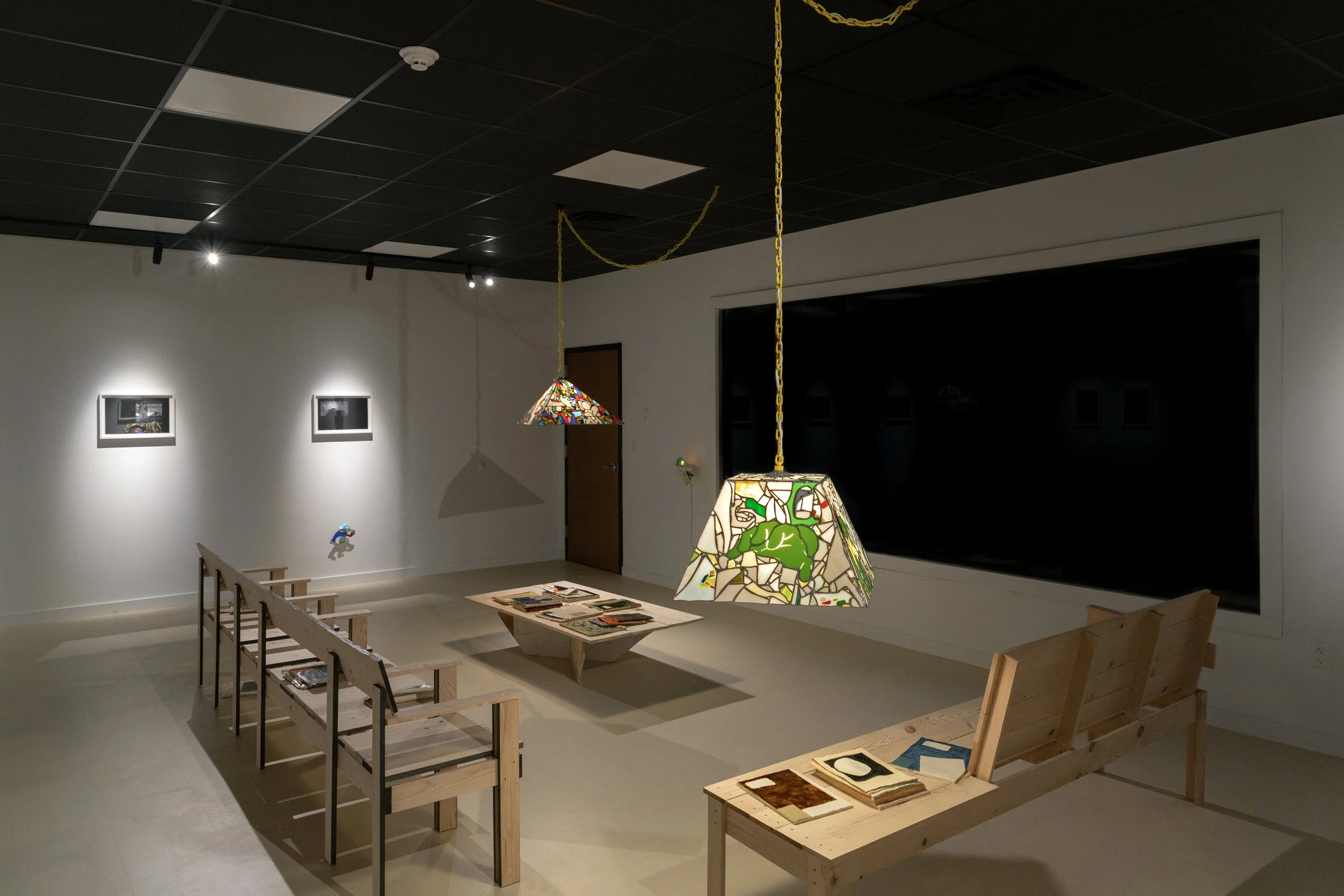 Installation view of Civil Twilight. photo cred: Mollie Mckinley