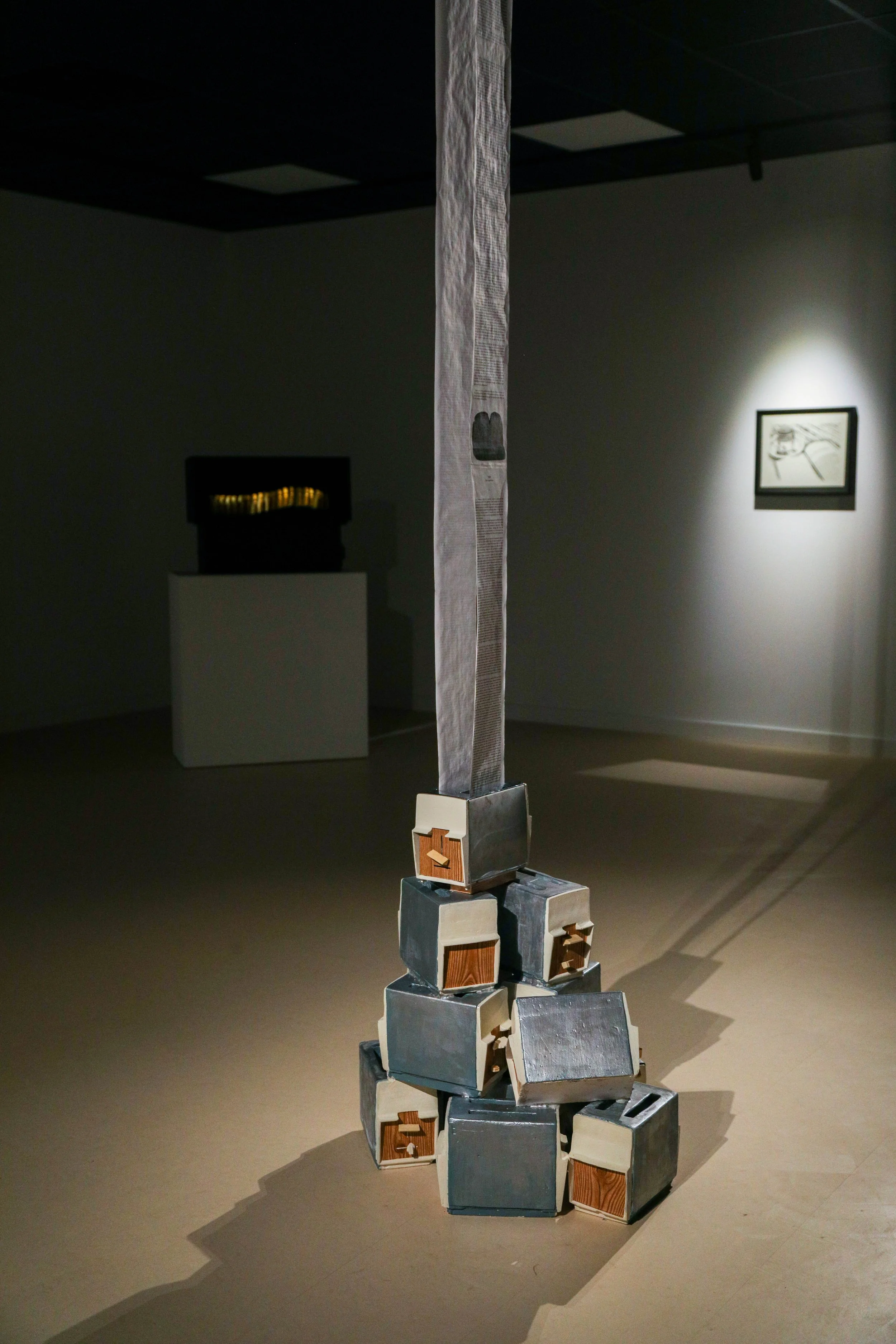 Installation view of Becky Sellinger's solo exhition "All Best," 2026

photo: Theo Cote