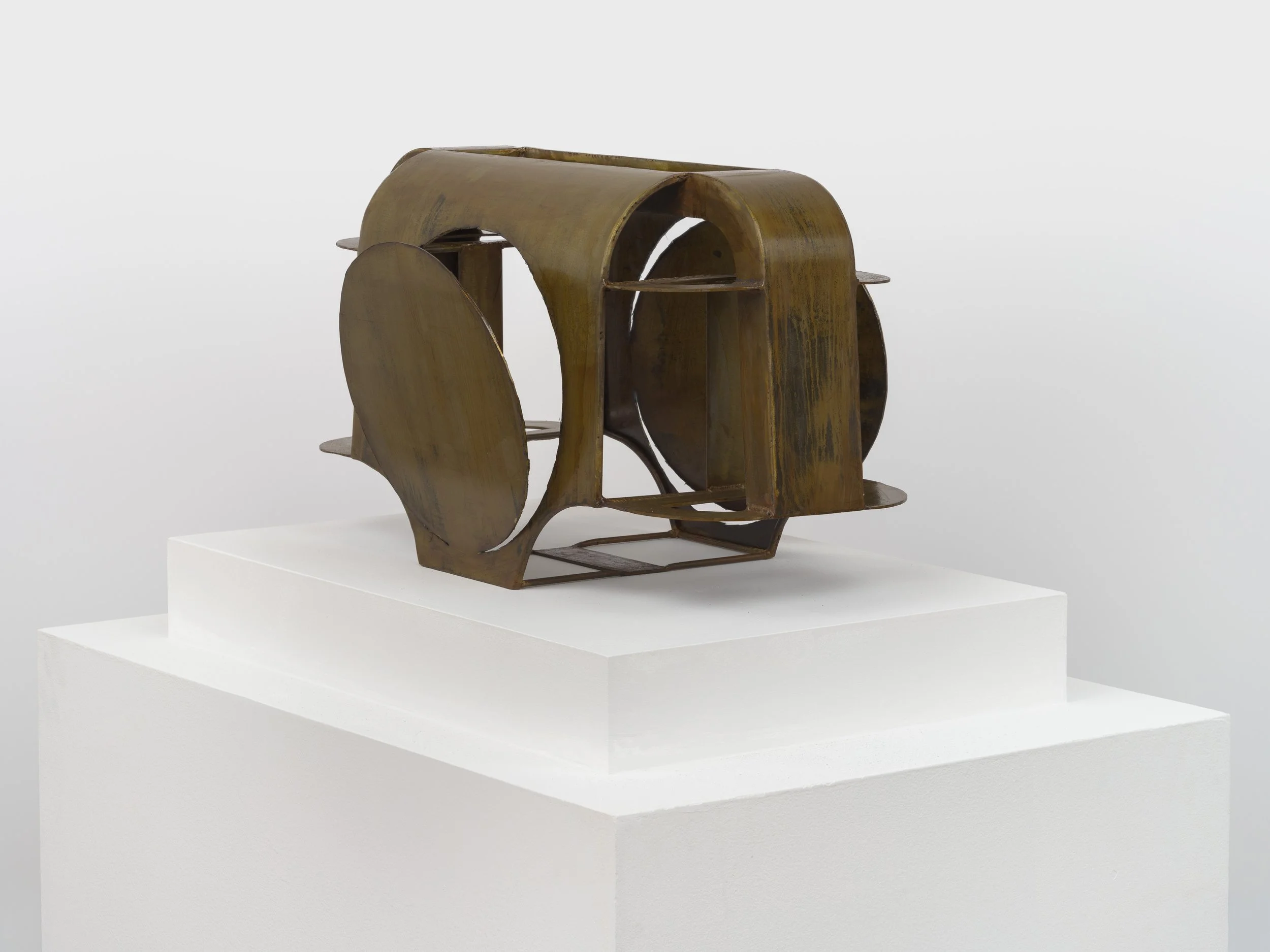 Nicholas Sullivan                                              Forever, 2026                                                     Steel, Solvent Paint                                               26 1/2 x 16 x 18"