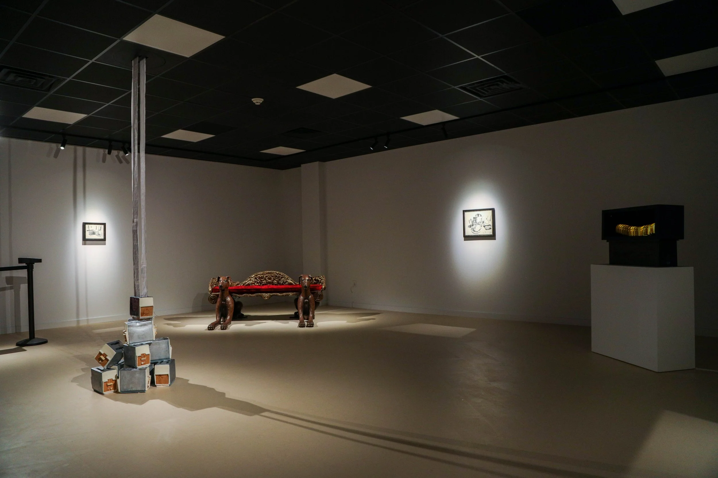 Installation view of Becky Sellinger's solo exhition "All Best," 2026

photo: Theo Cote