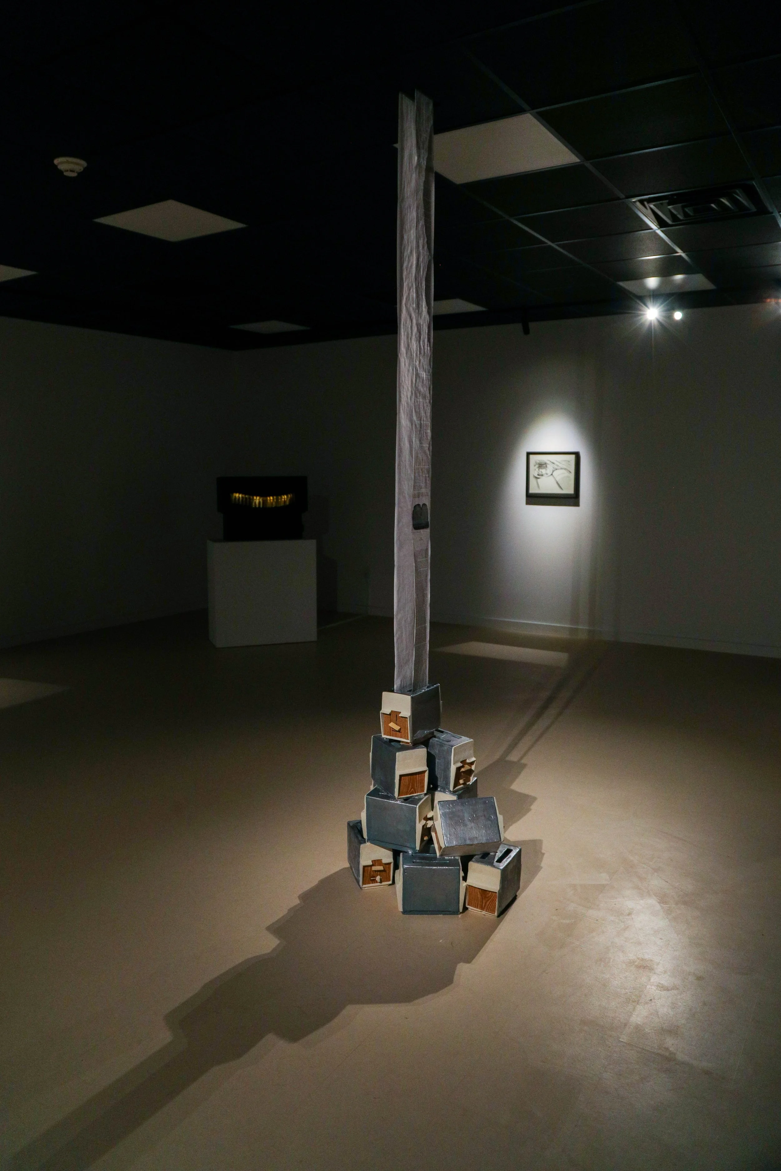 Installation view of Becky Sellinger's solo exhition "All Best," 2026

photo: Theo Cote