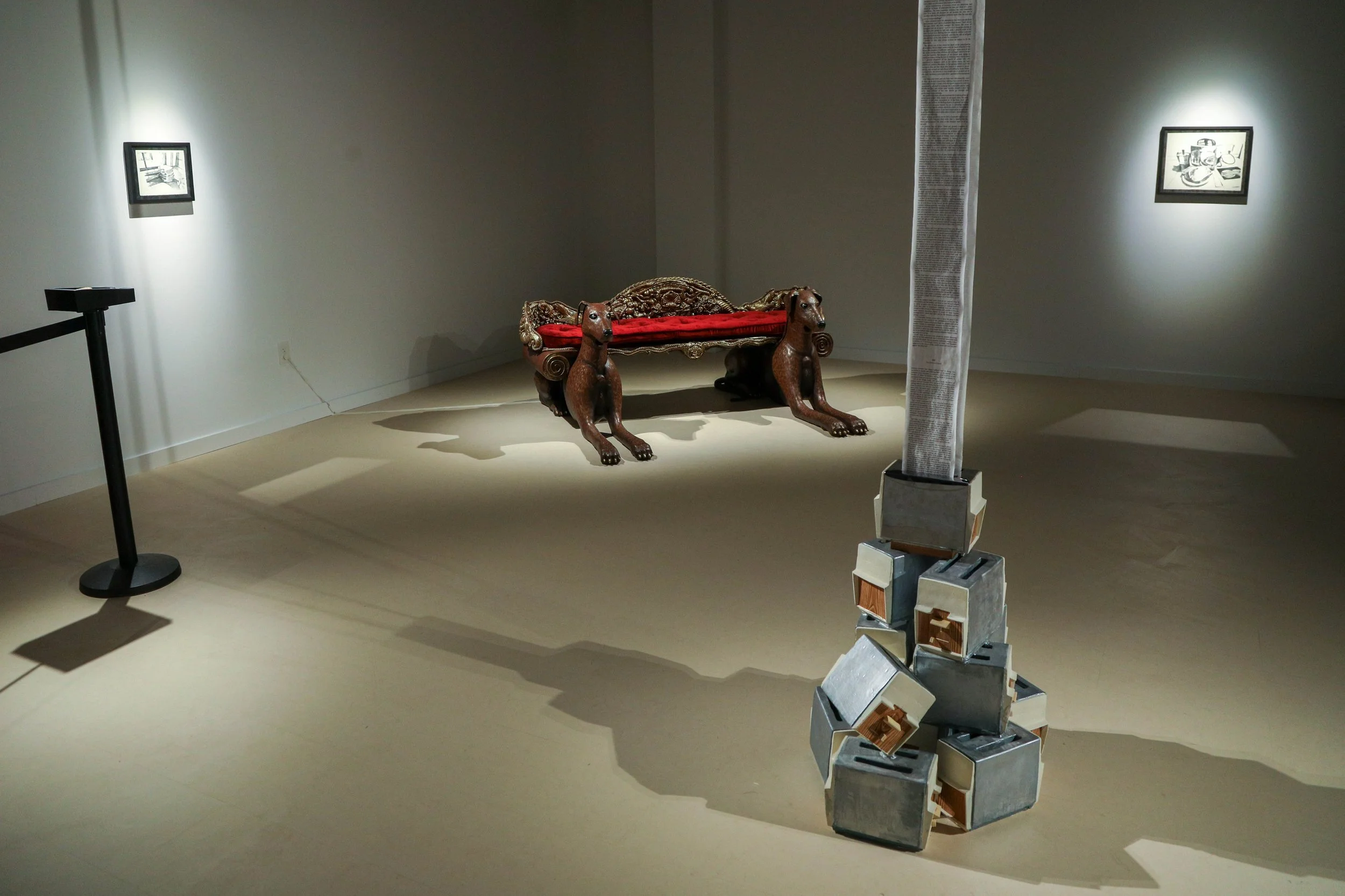 Installation view of Becky Sellinger's solo exhition "All Best," 2026

photo: Theo Cote