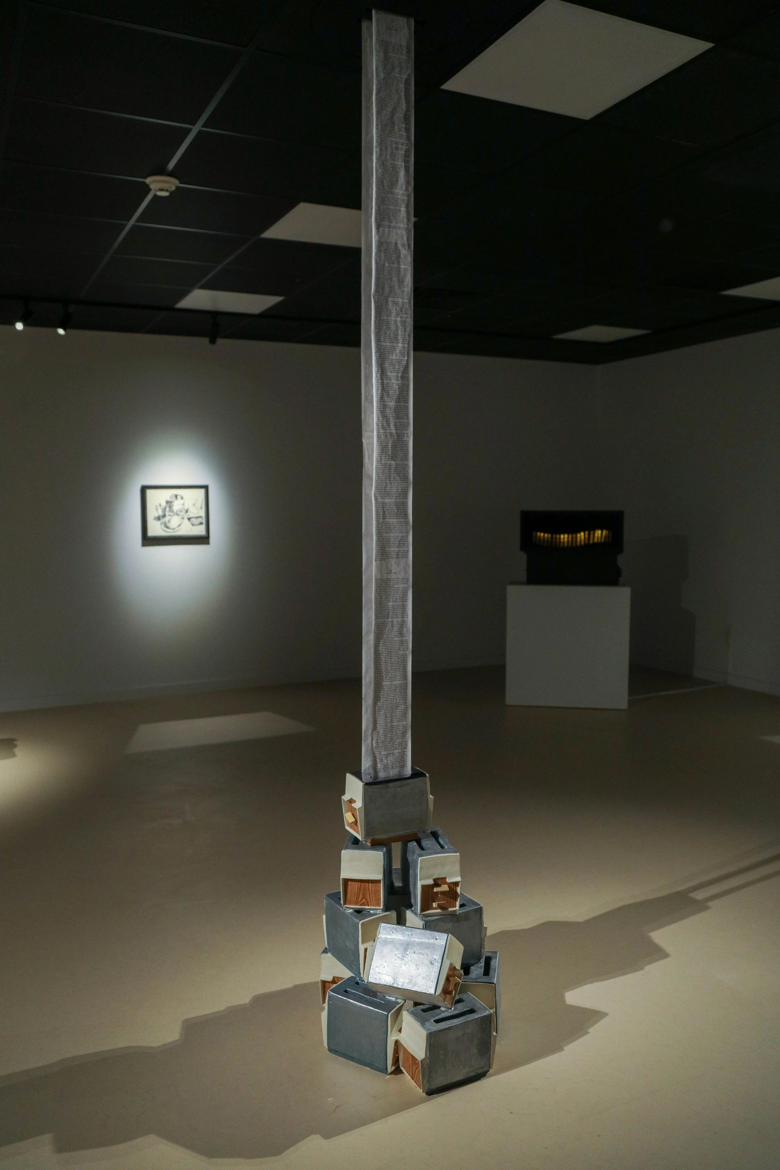 Installation view of Becky Sellinger's solo exhition "All Best," 2026

photo: Theo Cote