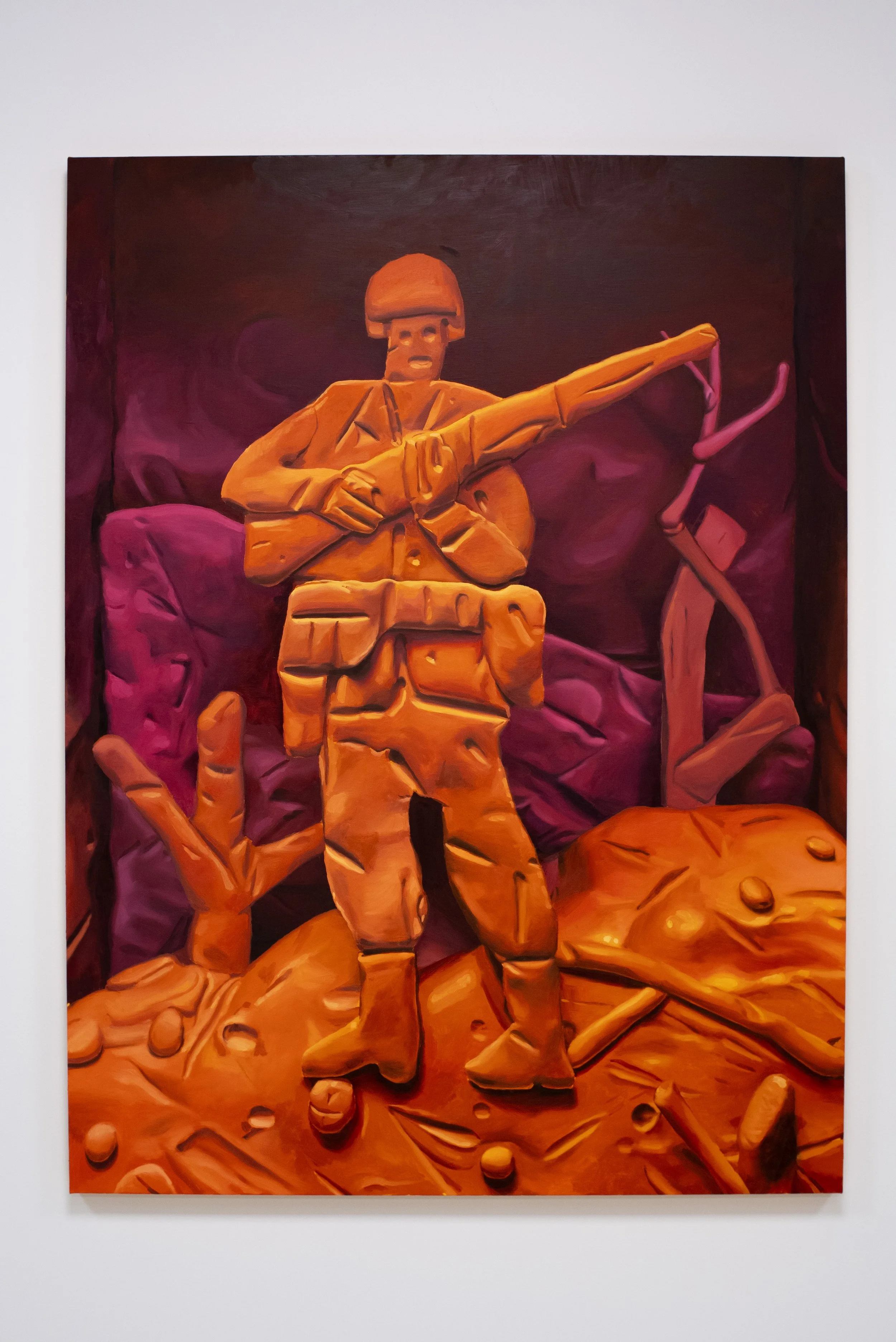 Erik Daniel White
Lone Soldier, 2025
Oil on linen
48 x 36 in