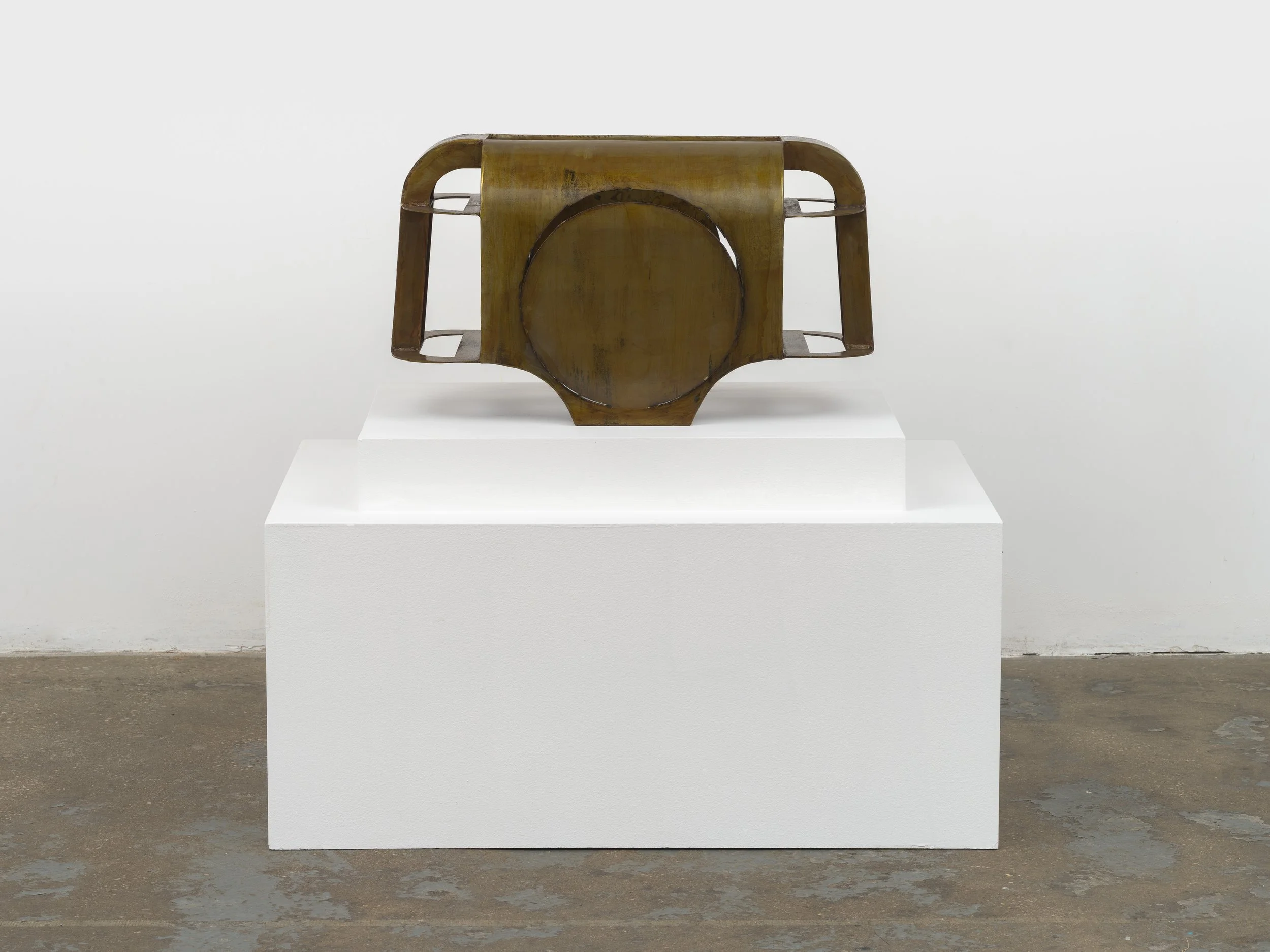 Nicholas Sullivan                                              Forever, 2026                                                     Steel, Solvent Paint                                               26 1/2 x 16 x 18"