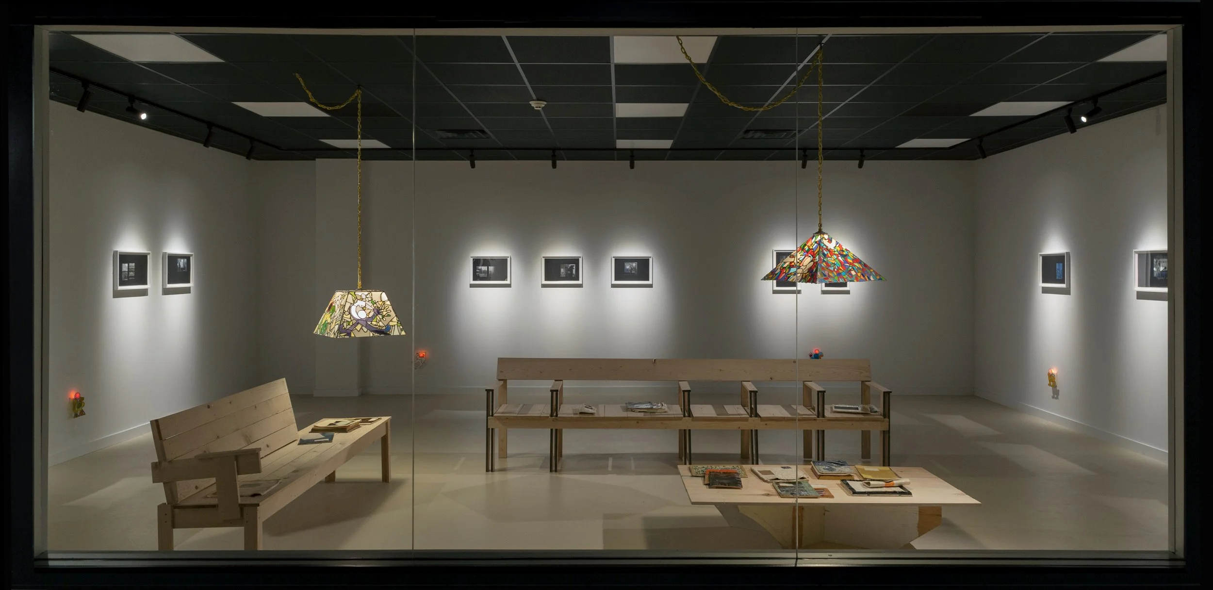 Installation view of Civil Twilight. photo cred: Mollie Mckinley