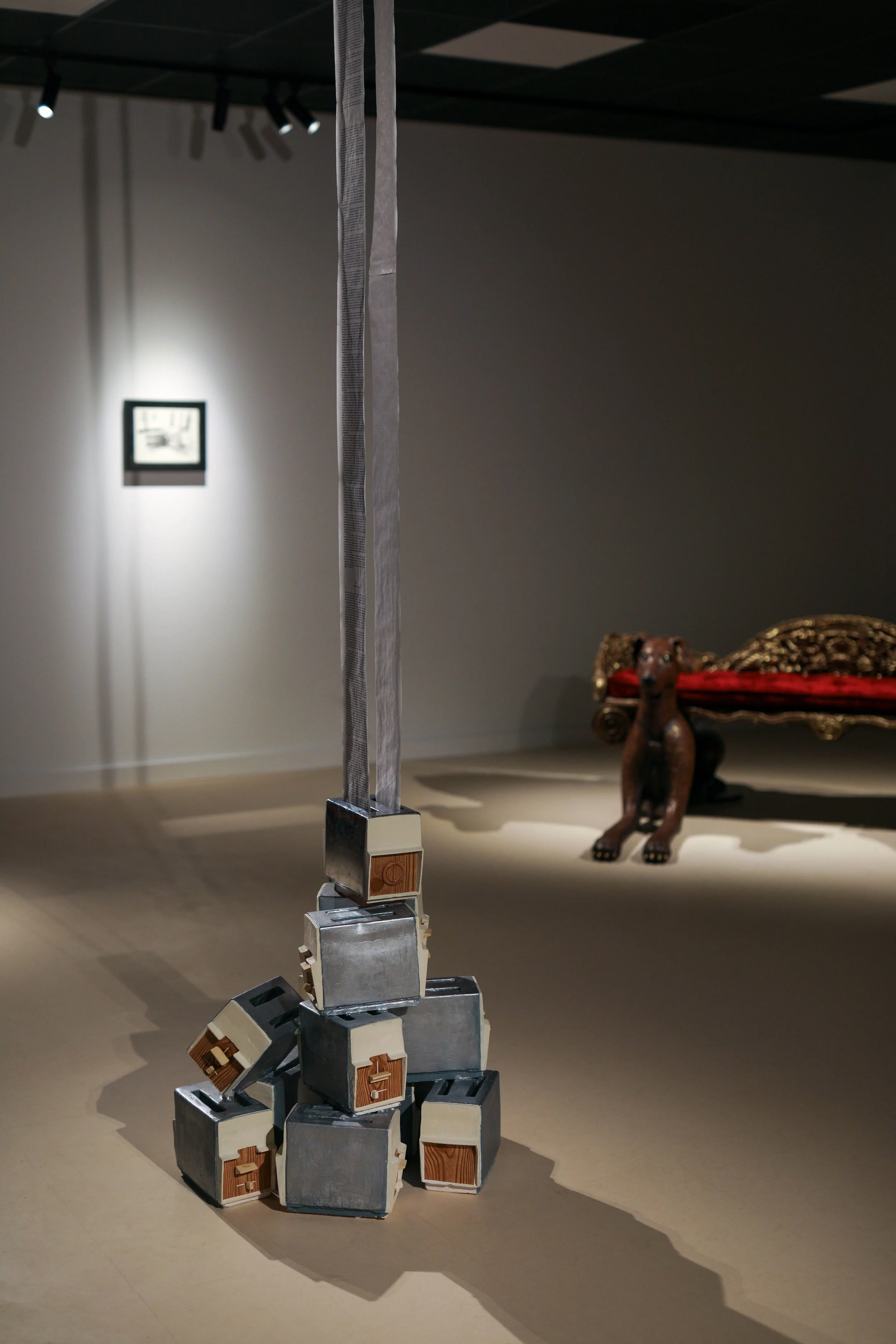 Installation view of Becky Sellinger's solo exhition "All Best," 2026

photo: Theo Cote