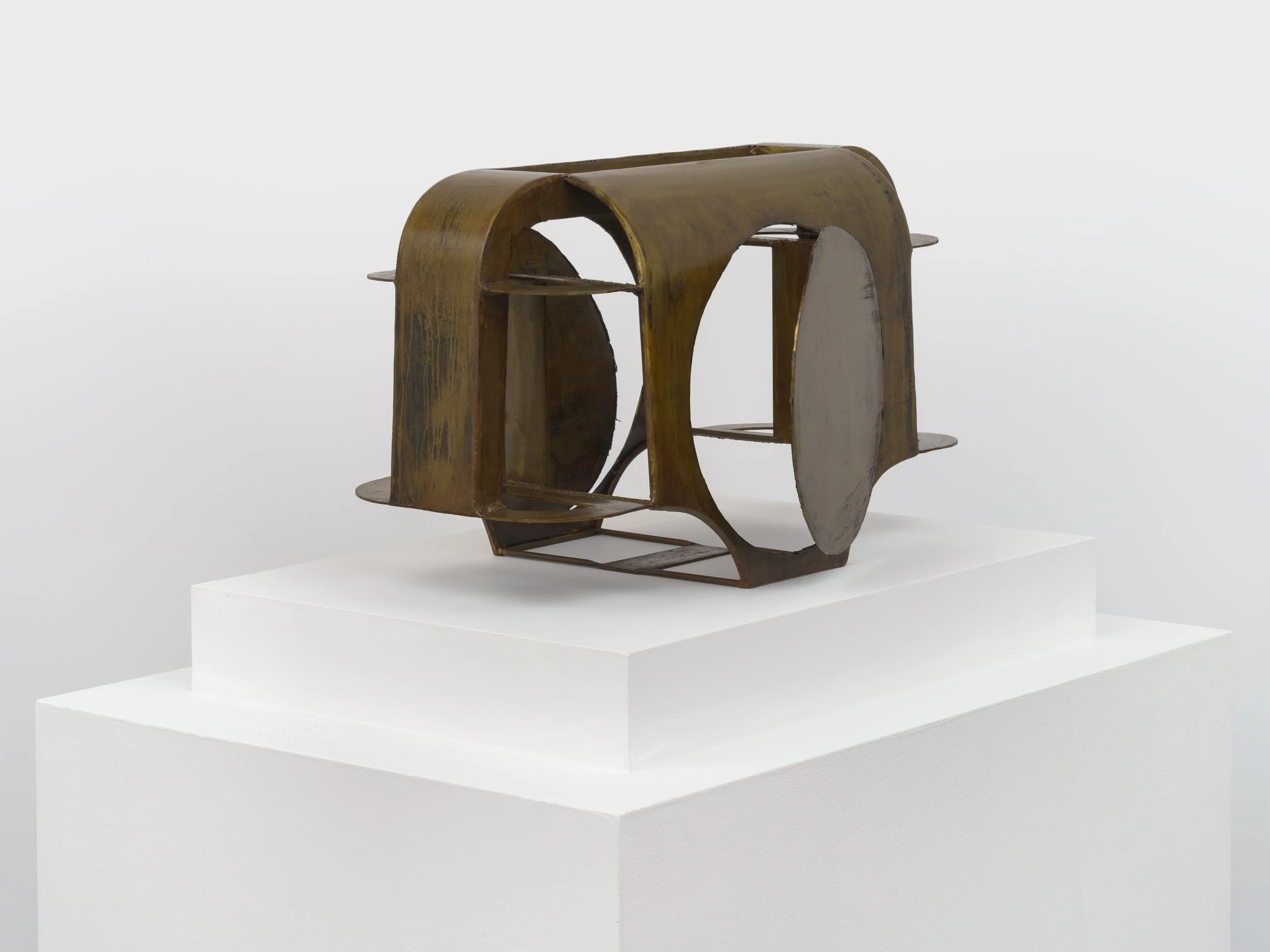 Nicholas Sullivan                                              Forever, 2026                                                     Steel, Solvent Paint                                               26 1/2 x 16 x 18"