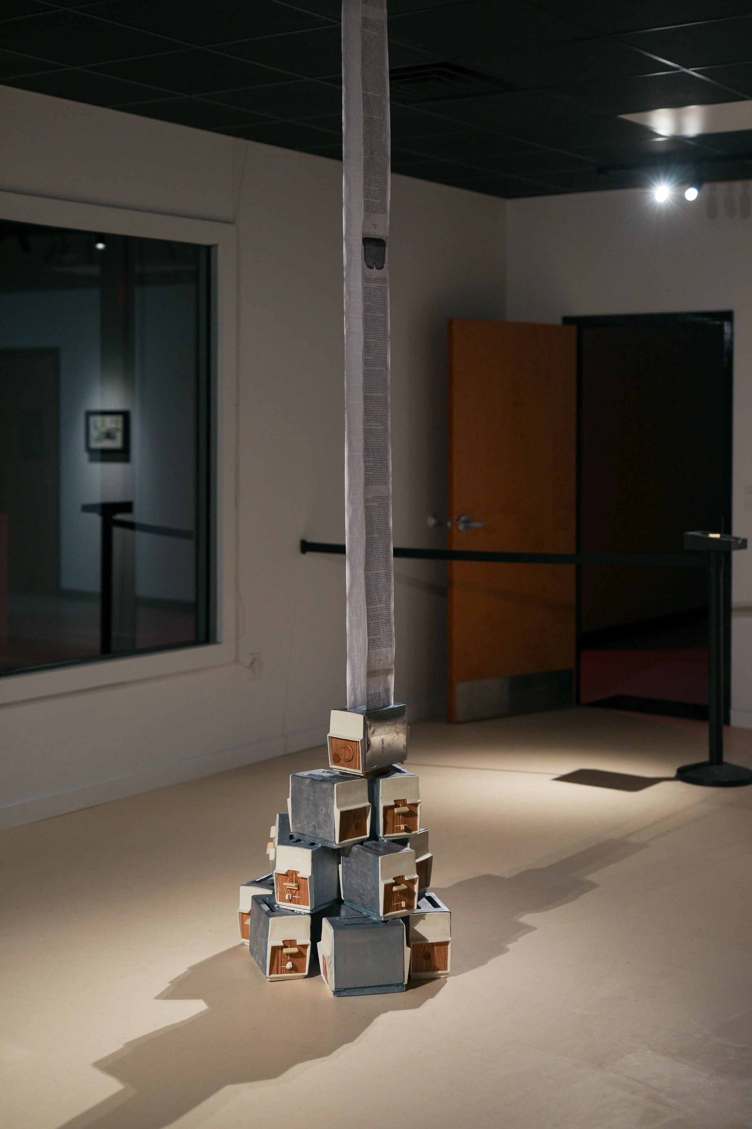 Installation view of Becky Sellinger's solo exhition "All Best," 2026

photo: Theo Cote