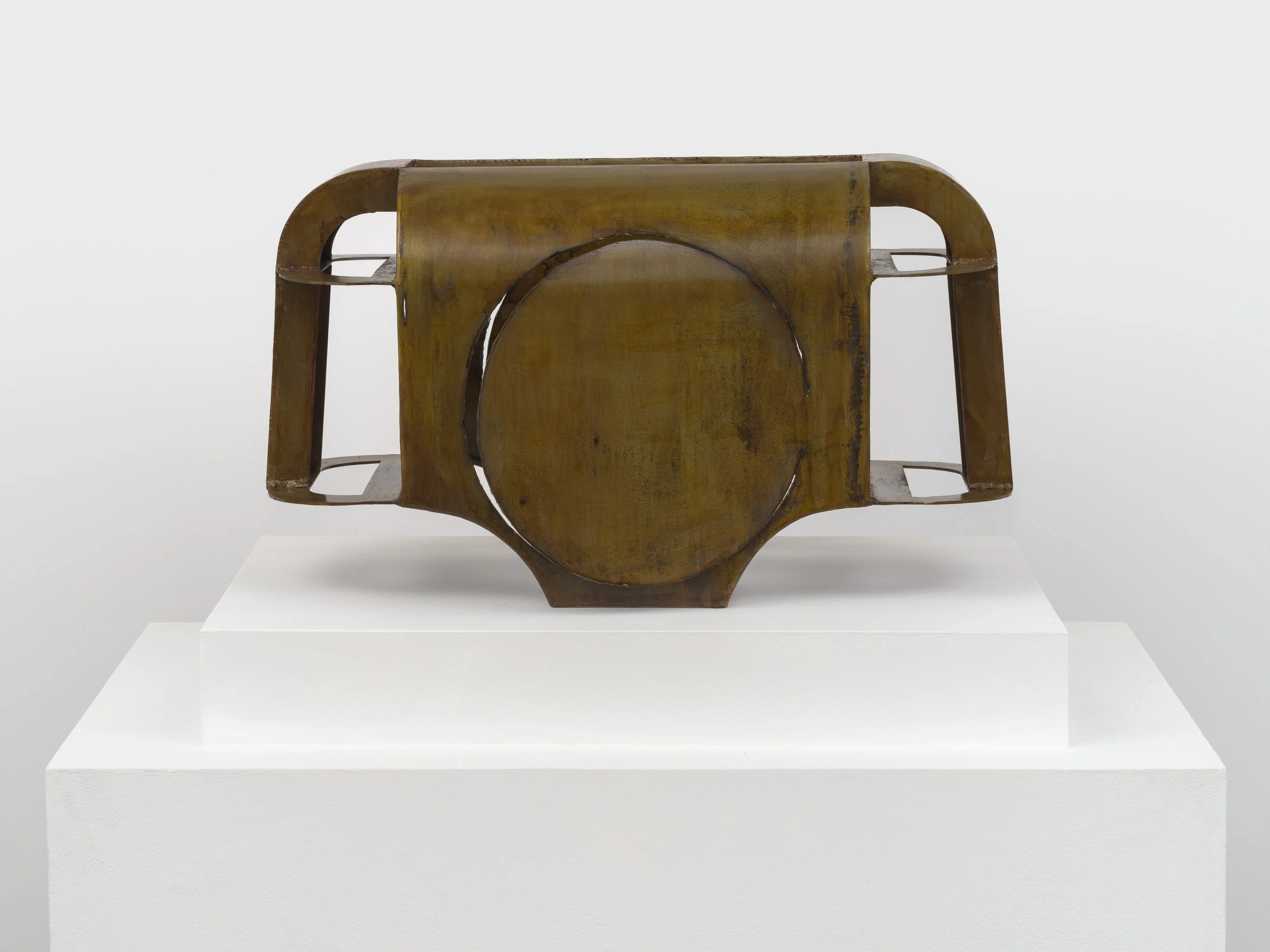 Nicholas Sullivan                                              Forever, 2026                                                     Steel, Solvent Paint                                               26 1/2 x 16 x 18"
