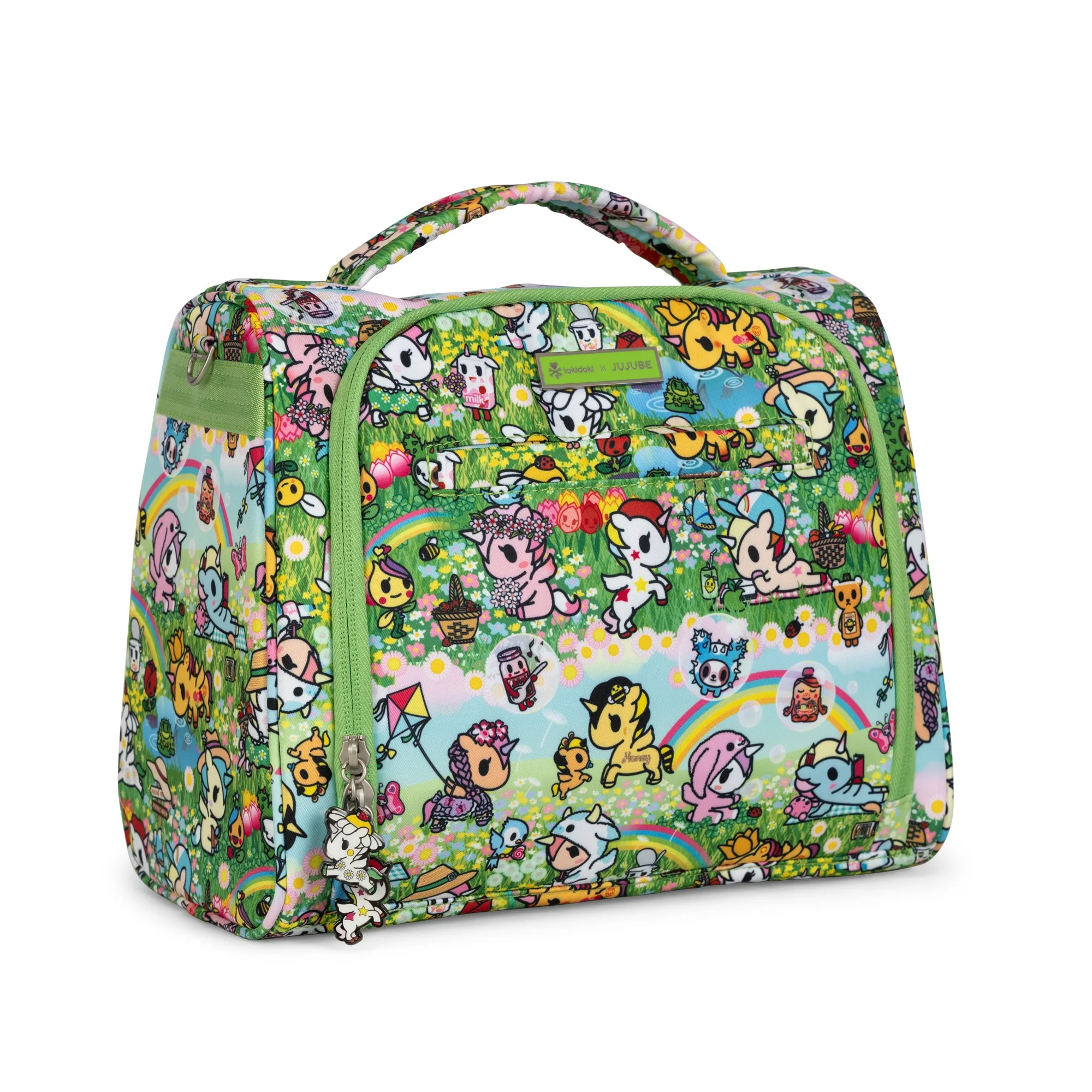 Insulated Bottle Bag - Meadow Blooms