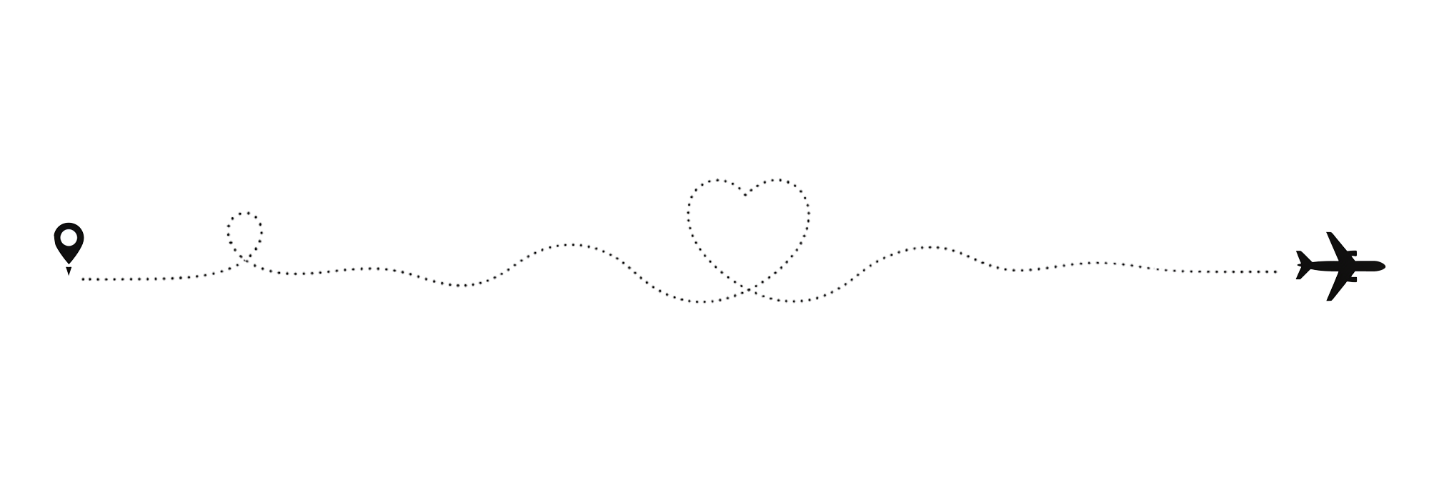 avion pointillés