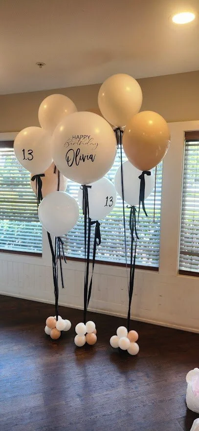 helium balloon set