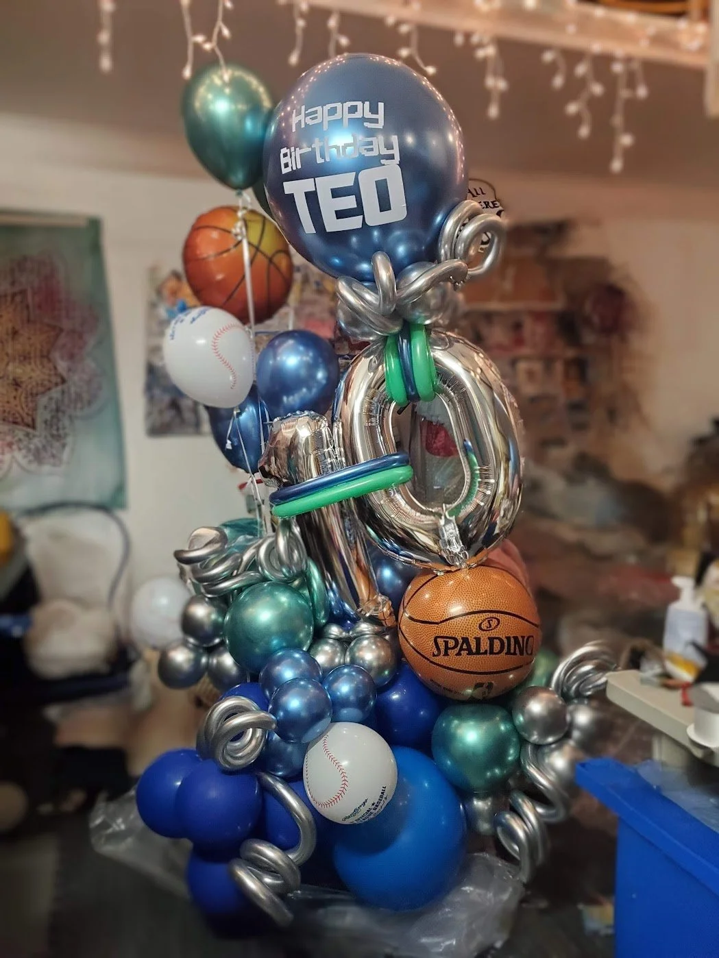 Birthday balloons