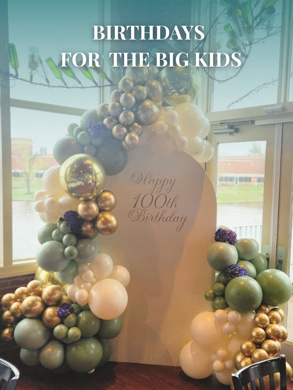 BIRTHDAY FOR ADULTS, BALLOONS FOR OLD PERSONS BIRTHDAY