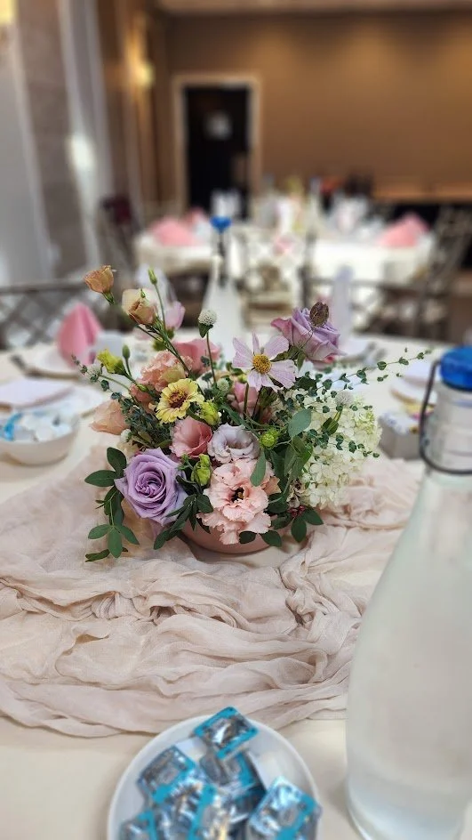 fresh flower arrangement