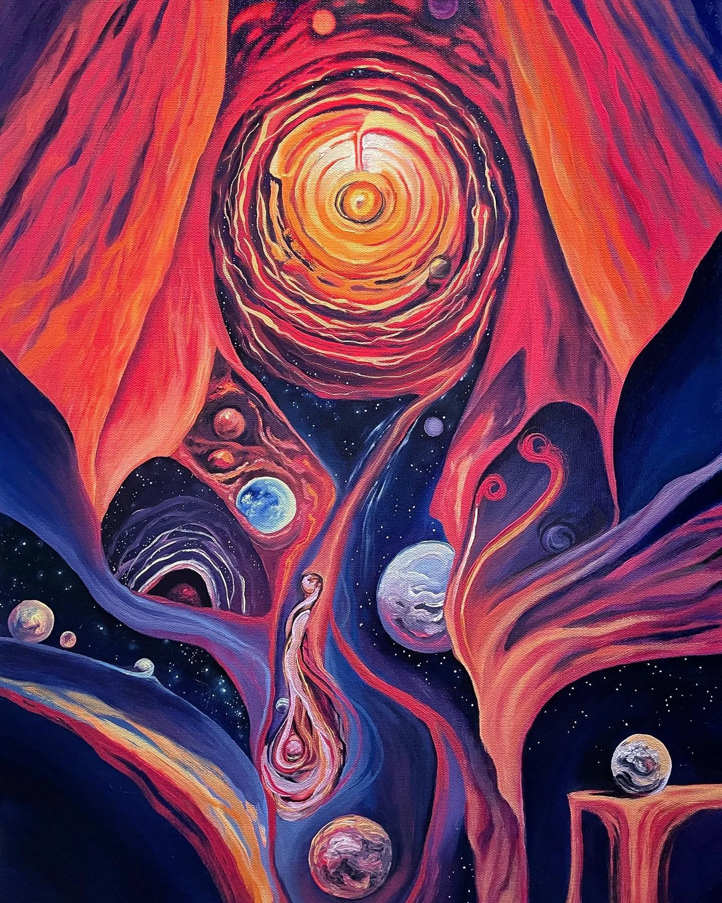 &hellip;&hellip;&hellip;&hellip;&hellip;&hellip;&hellip;&hellip;&hellip;&hellip;&hellip;&hellip;&hellip;&hellip;&hellip;&hellip;&hellip;..
𝘵𝘩𝘦 𝘣𝘪𝘳𝘵𝘩 𝘰𝘧 𝘴𝘦𝘭𝘧 𝘢𝘸𝘢𝘳𝘦𝘯𝘦𝘴𝘴
⠀
24 in. x 30 in.
acrylic and oil paint on canvas
2022
&hell