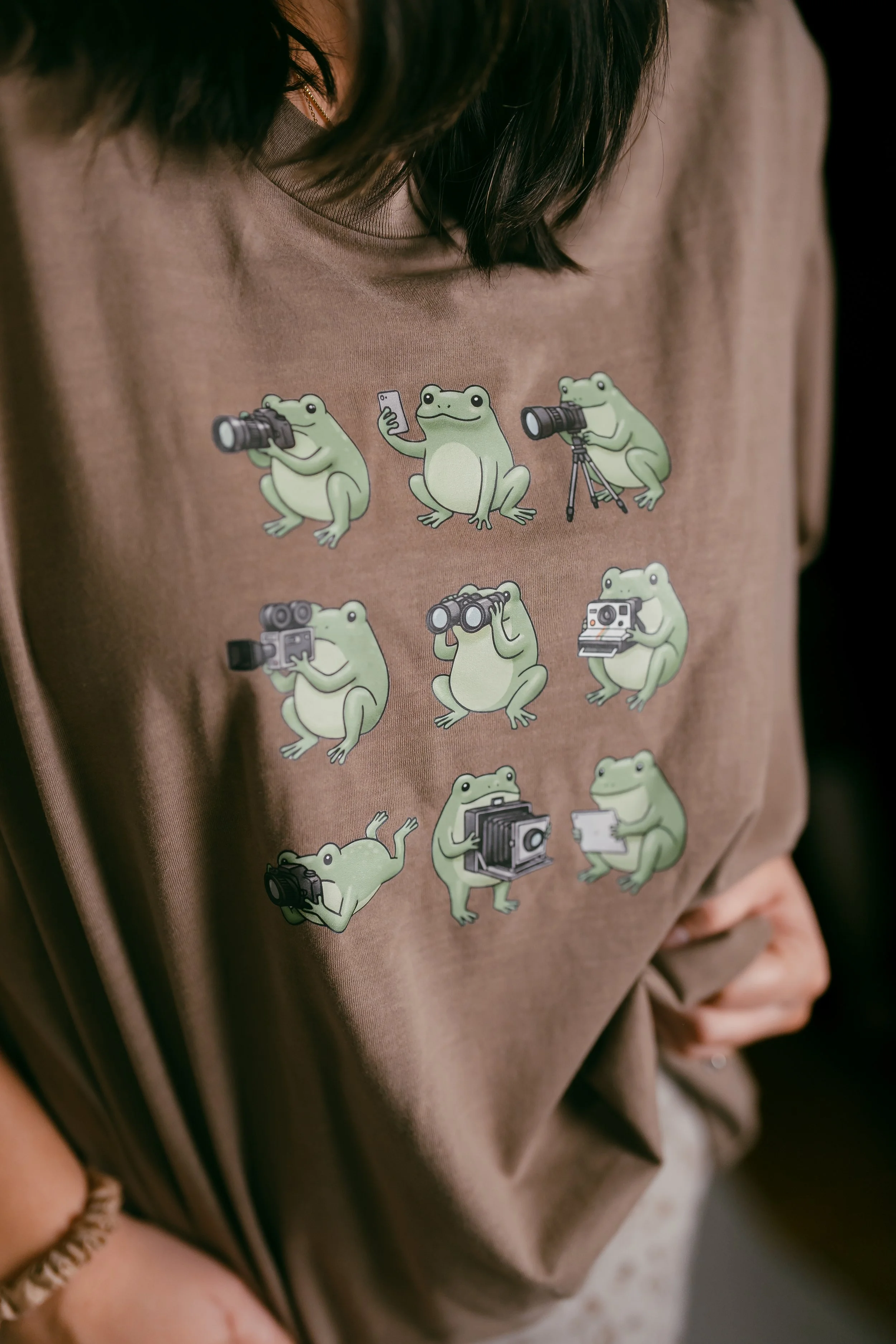 Fransisco the Frogtographer Tee