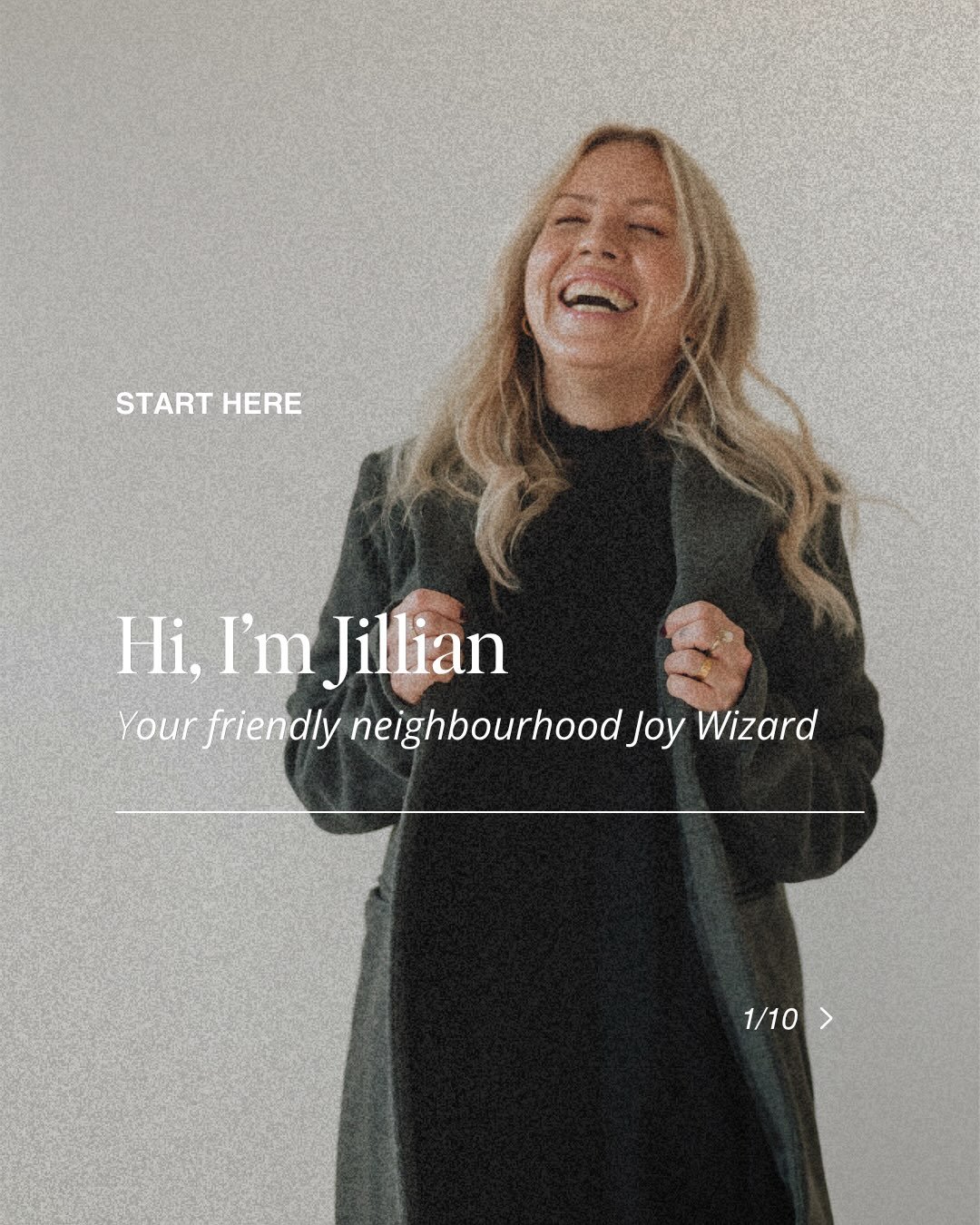 Hi, I&rsquo;m Jillian. Your friendly neighbourhood Joy Wizard✨

I&rsquo;m on a mission to help leaders, teams, and communities feel the heartbeat of their lives.

Because somewhere along the way, we learned to put Joy on the other side of everything.