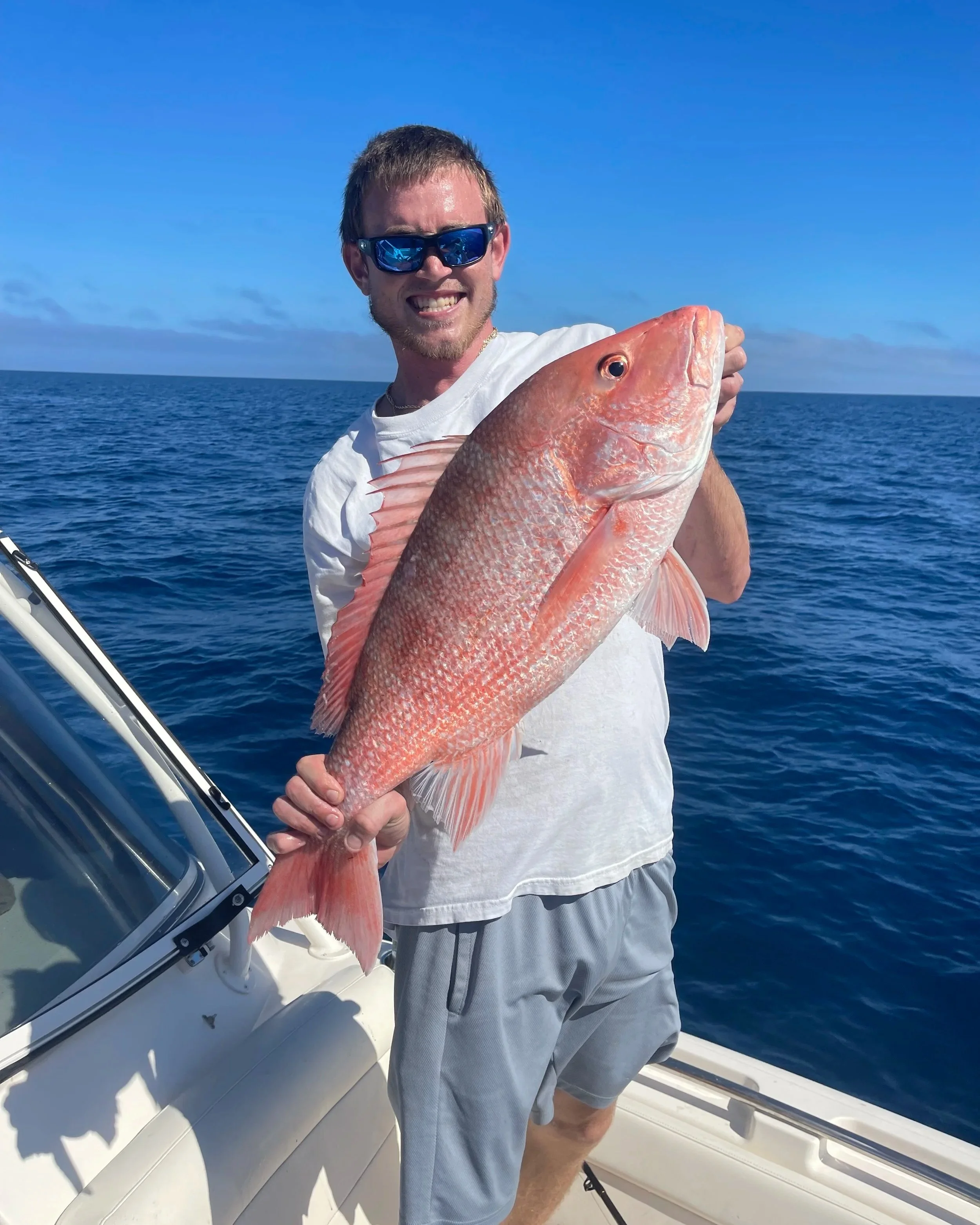 American red snapper caught offshore out of Fort Myers Beach