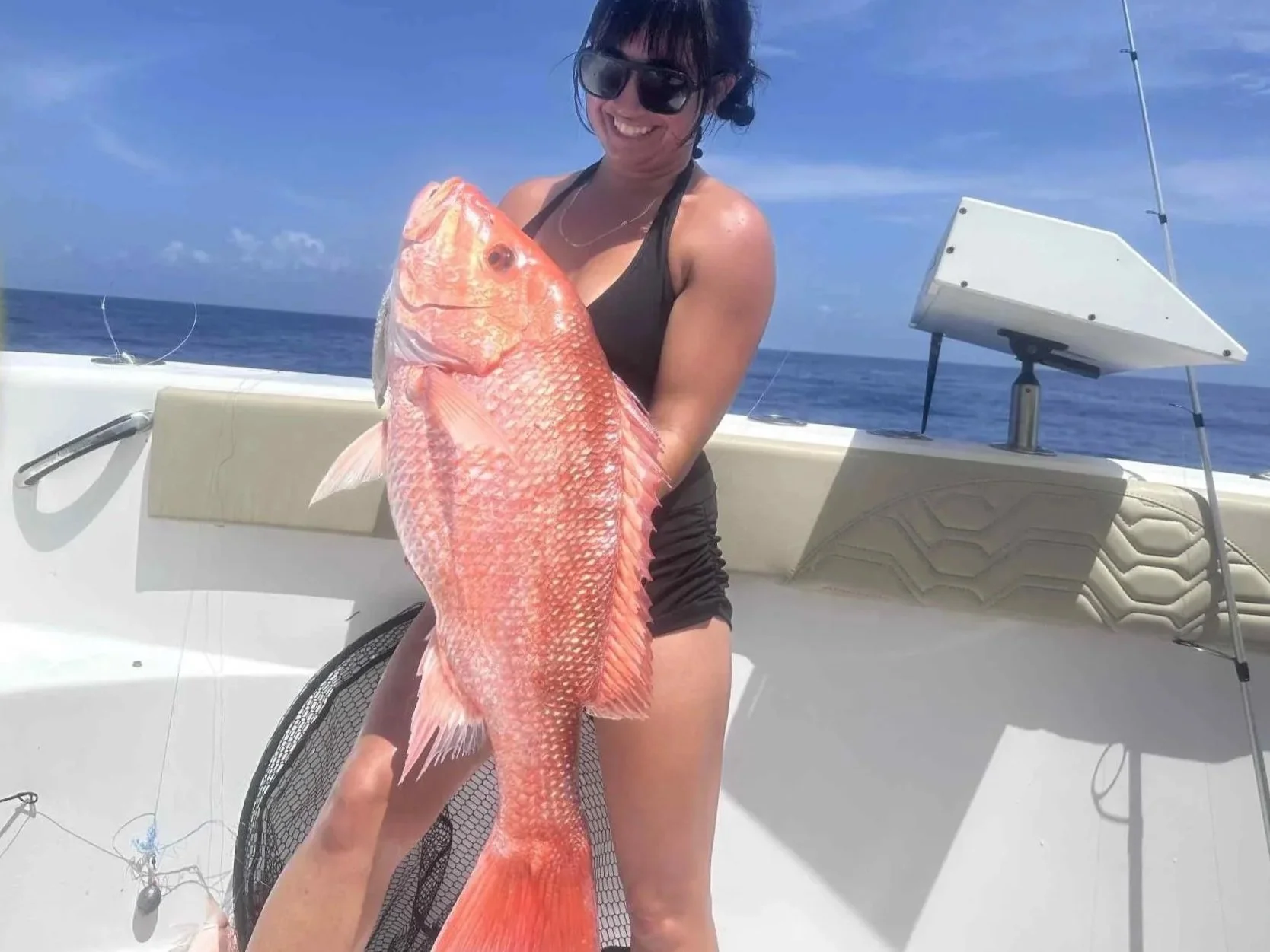 Southwest florida caught red snapper