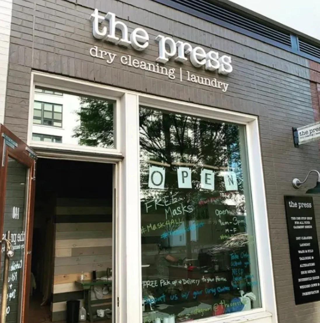 The Press Dry Cleaning and Laundry
