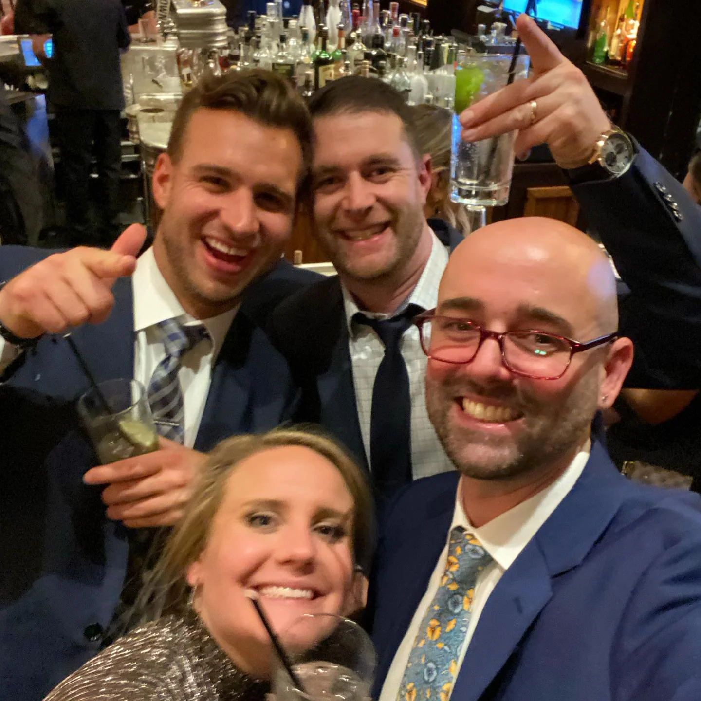 Great friends and great times! at the #newenglandhomehalloffame @jnicholasjr @laurenegifford @bobbyernst_fbn